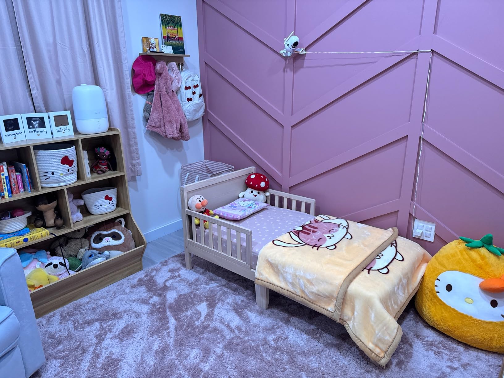 Dream On Me Brookside 3-in-1 Toddler Bed, GREENGUARD Gold, White Oak customer photo 1