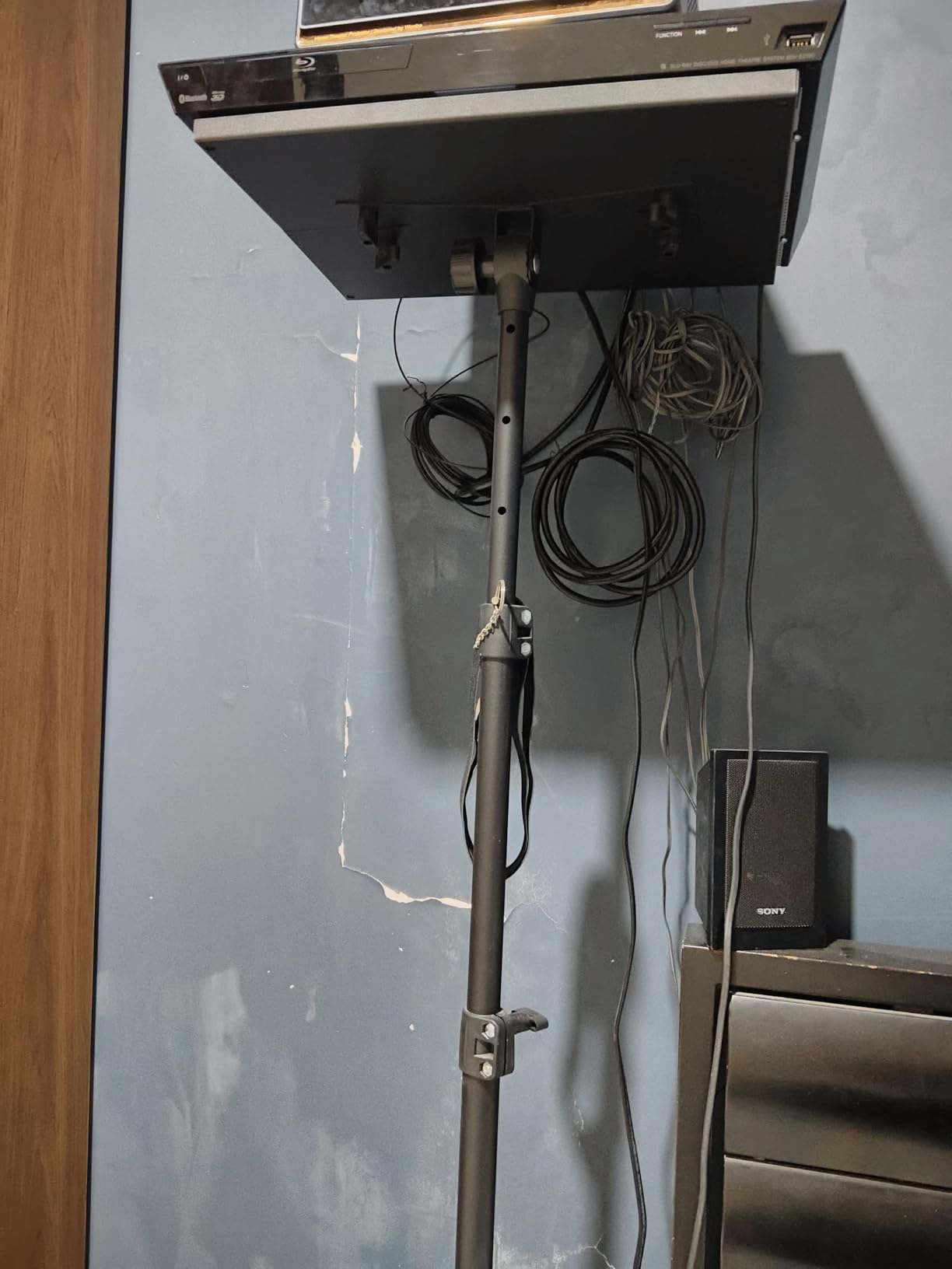Facilife Projector Stand - Adjustable Height 22 to 63 Inches, Tripod for Laptop & Projector, Outdoor Movies customer photo 1