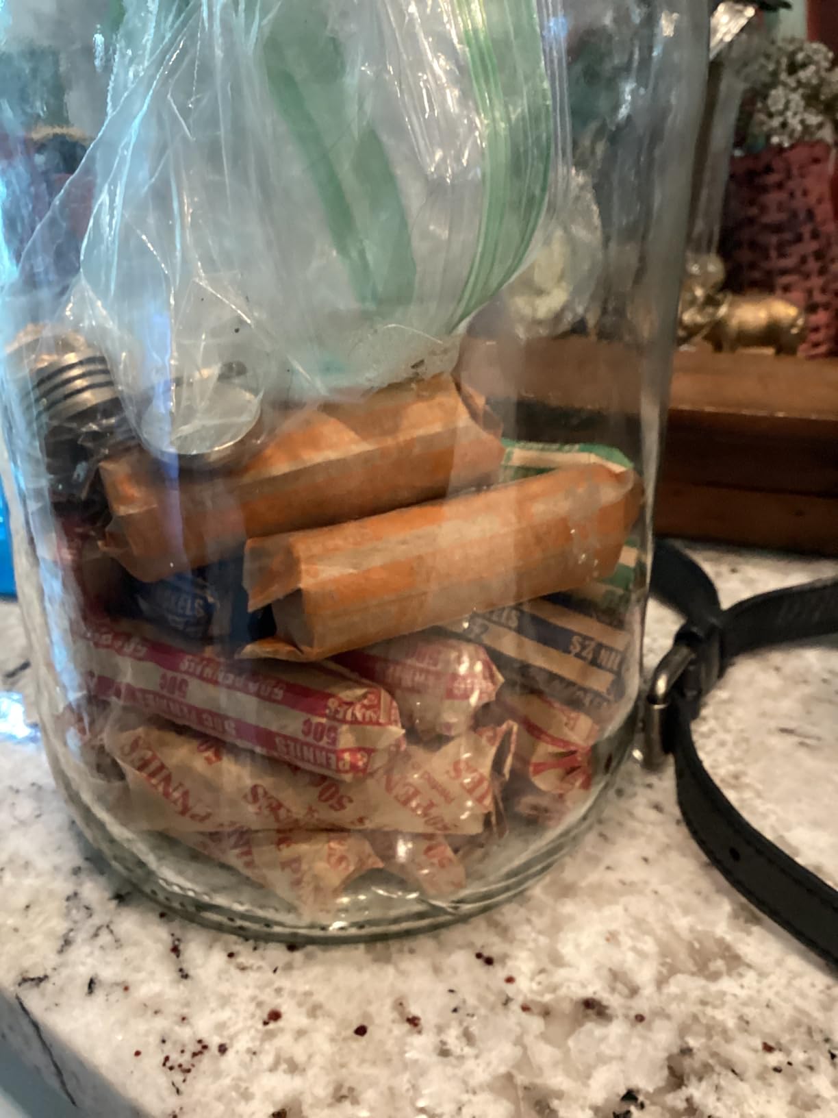 L LIKED 150 Coin Wrappers & 4 Sorter Tubes - Color-Coded, Easy Load | Durable ABS tubes & kraft paper wrappers customer photo 2