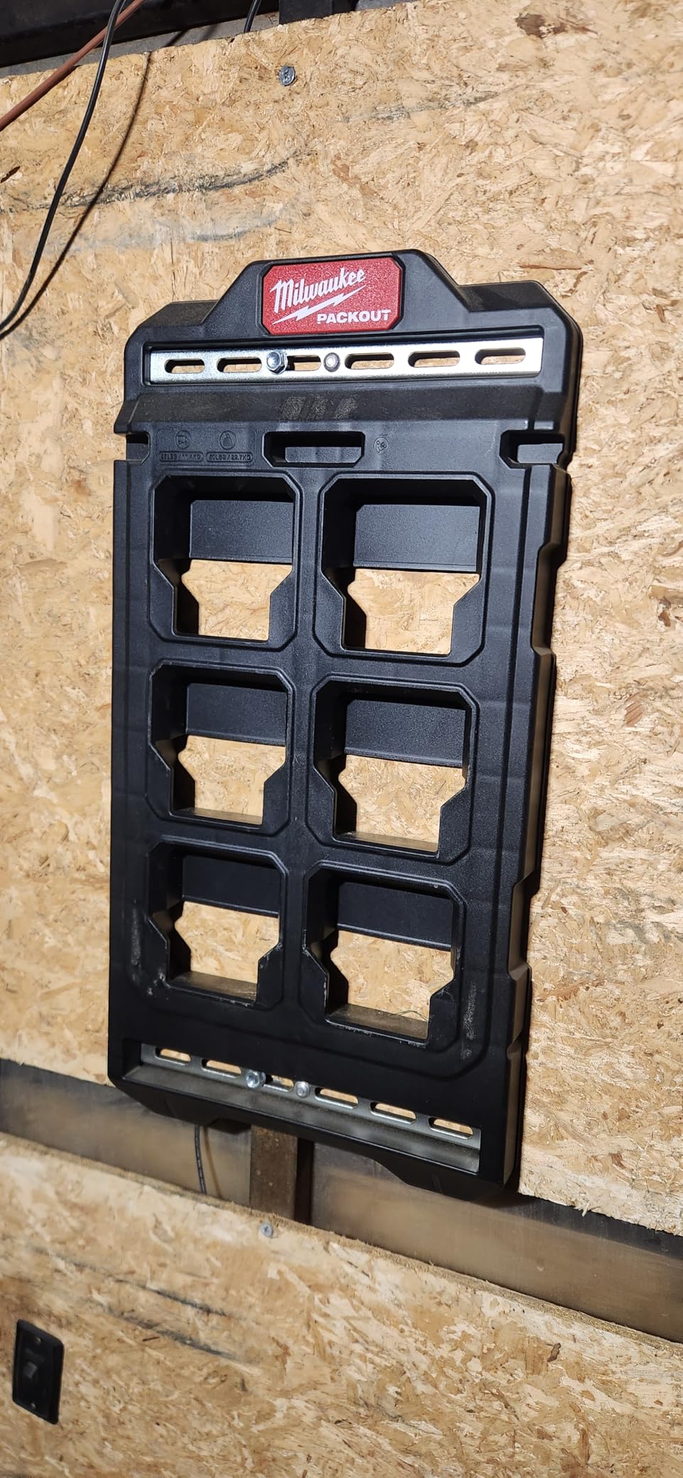 Milwaukee Packout Compact Mounting Plate 4932480621 customer photo 1
