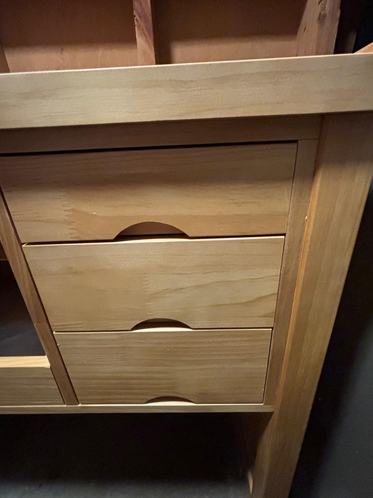 Noble Fine Wood Jewelers Bench - Solid Wooden Workbench Station with Utility Storage Drawers for Jewelry Making customer photo 2