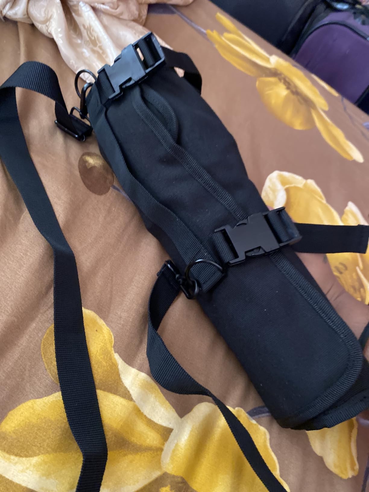 Chef Knife Bag With 24 Slots Cutlery Knives Holders Protectors, Kitchen Travel Cooking Tools, Portable Canvas Knife Roll Storage Bag Chef Case for Camping or Working with an Adjustable Shoulder Strap customer photo 1