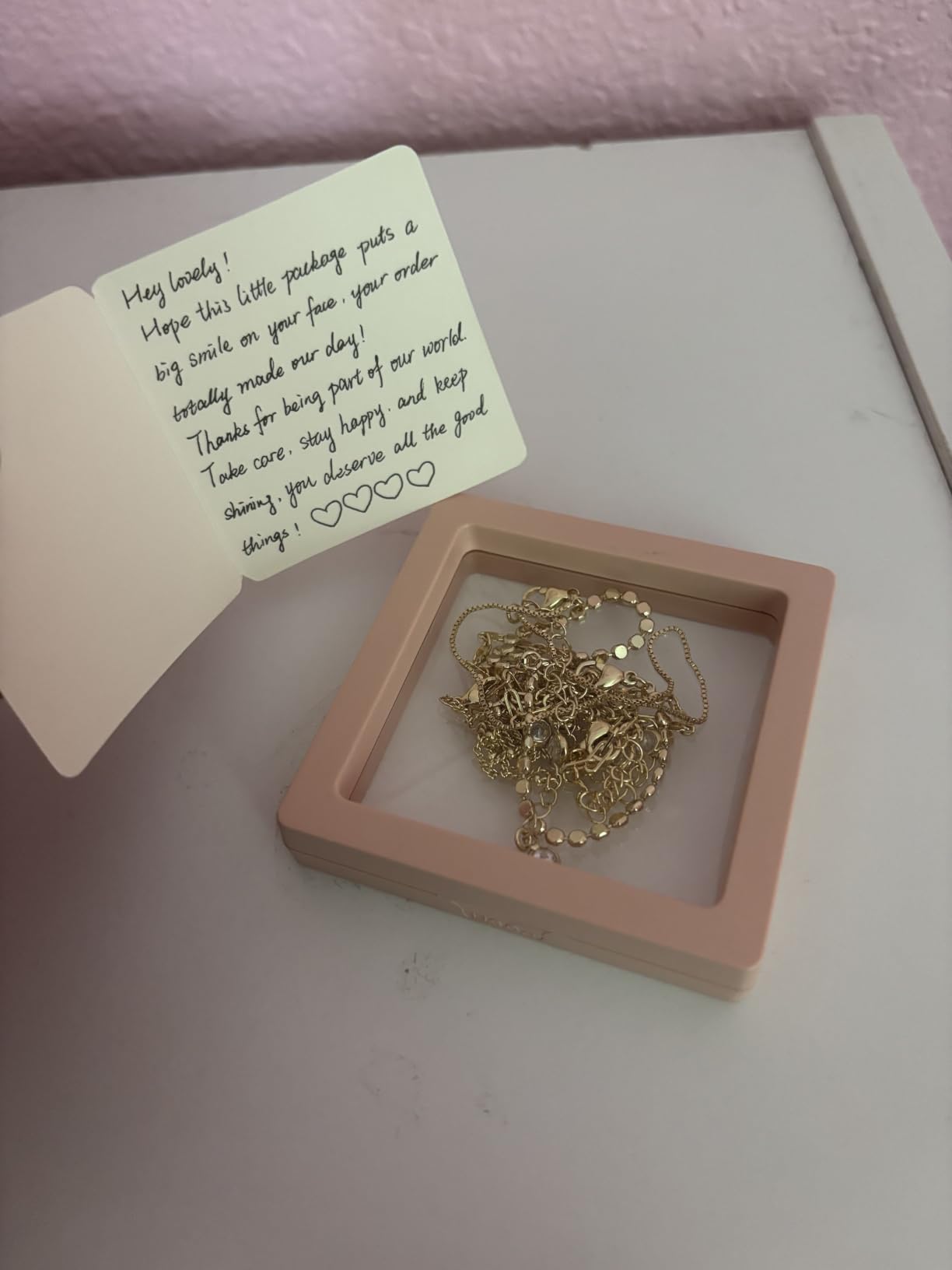 Dainty Simple Gold Bracelets for Women, Stackable Satellite Paperclip Lip Bracelet Set Tiny Lip Dot Chain Box Link for Handmade Gift Minimalist Cute Trendy Jewelry Gold Accessories for Women customer photo 1
