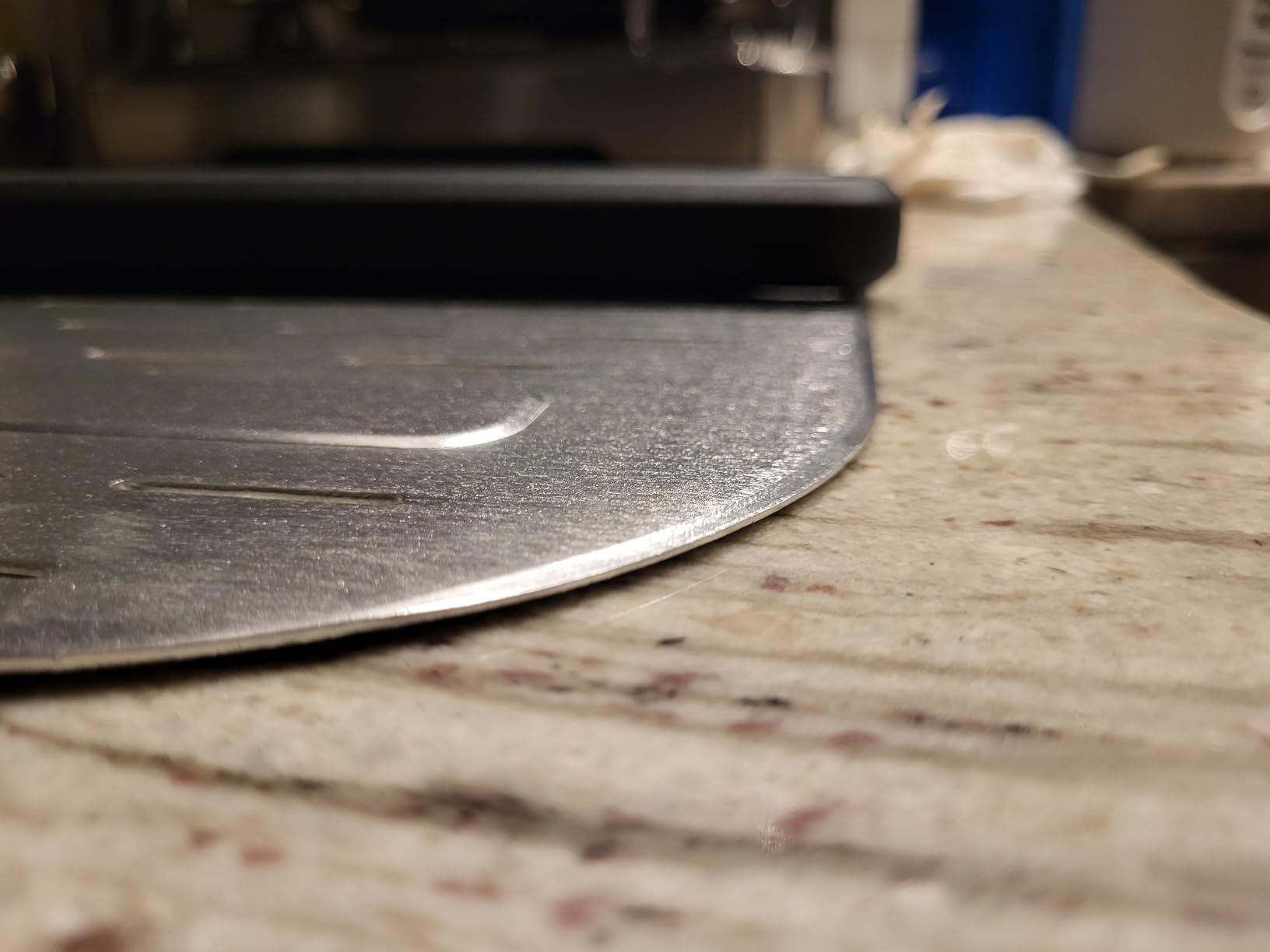 12-Inch Aluminum Pizza Peel with Long Foldable Handle | Pizza paddle or pizza spatula. Pizza oven Tools & Accessories - For Baking Dough, Bread and Pastry customer photo 2