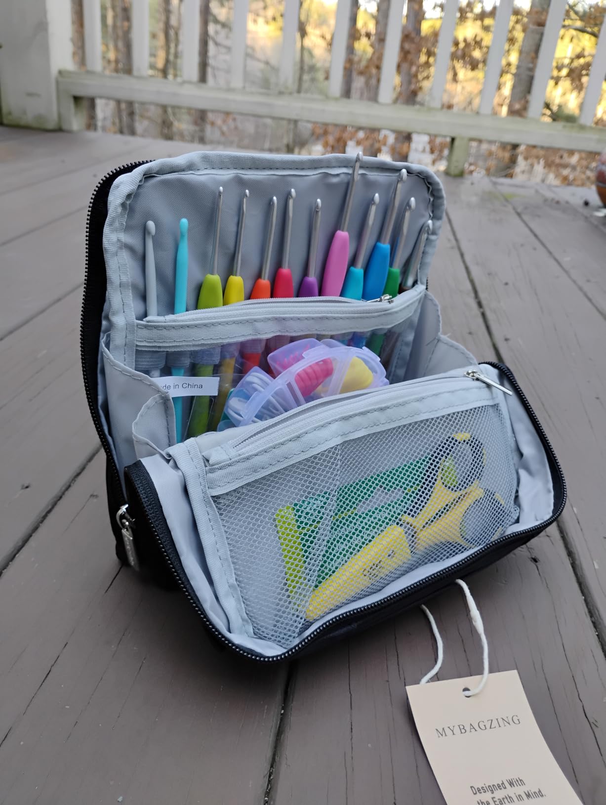 Knitting Needles Case (up to 14 Inches), Knitting & Crochet Accessory Organizer customer photo 1