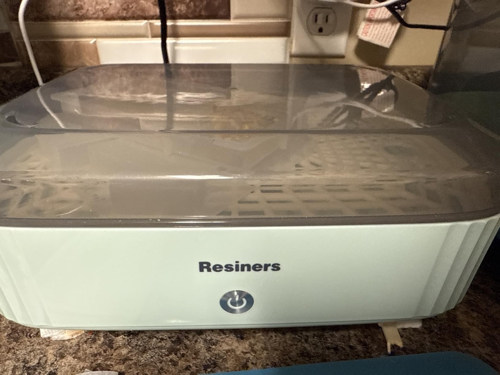 Resiners AirFast Resin Curing Machine with Large Tray for Epoxy Resin Molds | Resin Dryer, Mint Green, Auto Curing 2H Resin Supplies, Resin Art Craft Casting, Winter Preheating customer photo 2