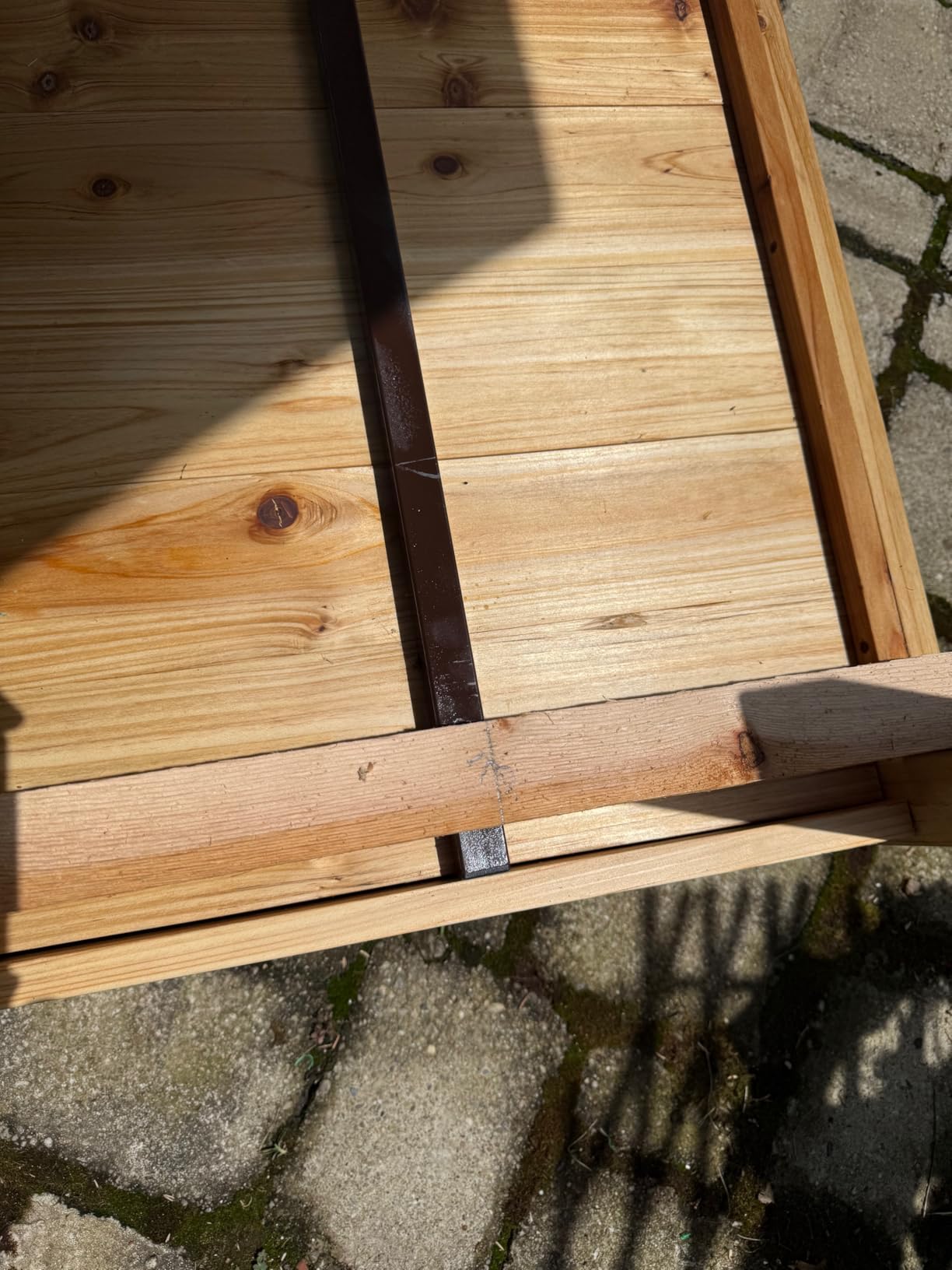 Cedar Raised Garden Bed with Legs, Outdoor Planter Box 48x24x30, 200lb customer photo 2