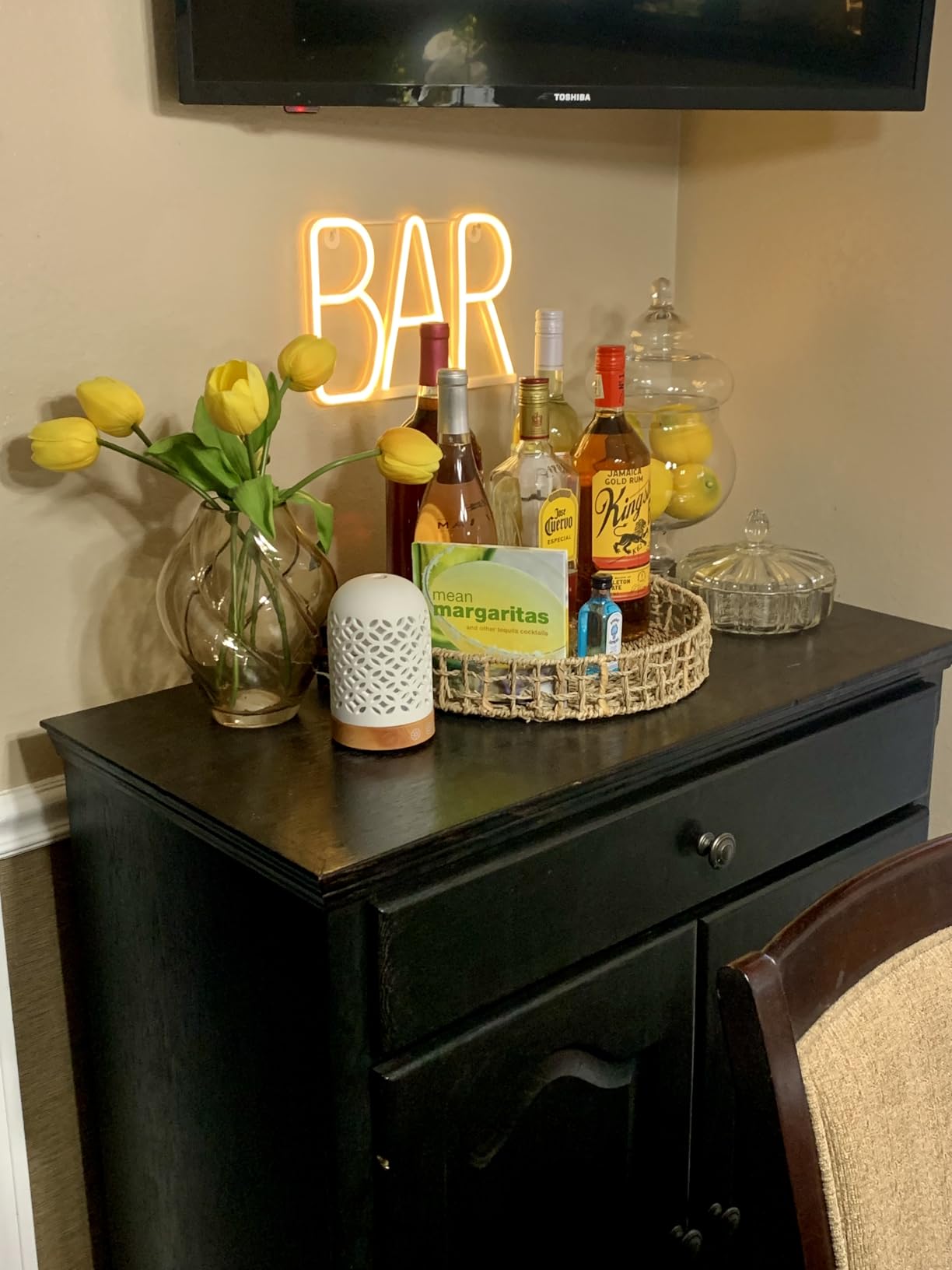 Neon Bar Signs For Home Bar, Led Party Wall Decor Usb Powered Man Cave Neon Light For Bar Cart Decor, Bistro, Club, Pub, Business, Valentine Gifts (Blue) customer photo 1