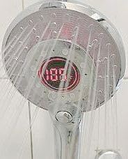 LED Shower Head Color Changing, Shower Head High Pressure with Hose | Water Saving Spray Showerheads, Discoloration Warning, Water Temperature Display, 3 Spray Modes, Easy to Install, Chrome customer photo 2