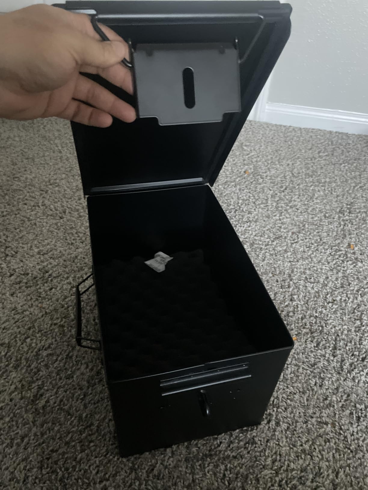 Reapr XL Ammo Box - Lockable Heavy Duty Steel Ammo Can for 9mm, 223, 50 Cal, Airtight Military Storage Case for Tools, Gear or Ammunition, Water Resistant Metal Footlocker Style Organizer customer photo 1