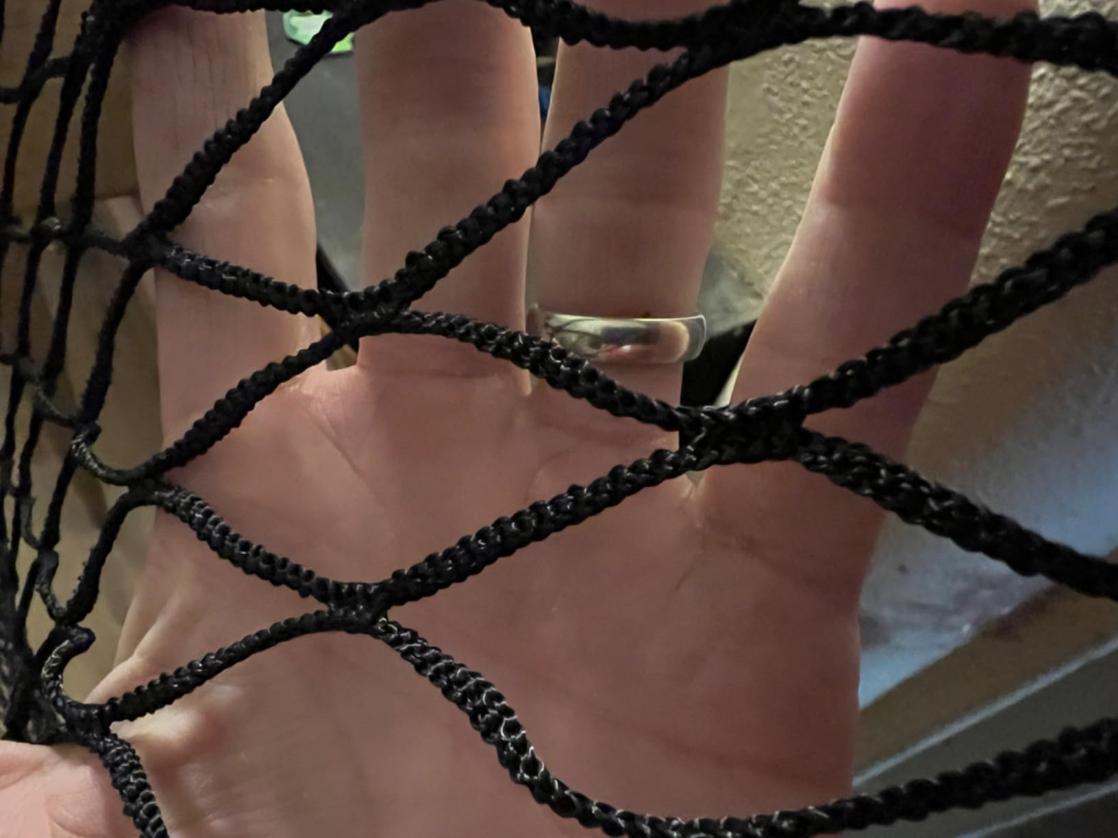NQB Baseball Backstop Net, Heavy Duty Batting Cage Netting, Sports Barrier | Multiple Sizes for Backyard, Garage, Indoor or Outdoor Softball Practice, Sports Barrier Netting for Batting Training Areas customer photo 2