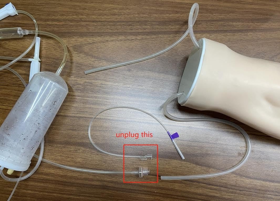 IV Practice Kit, Phlebotomy and Venipuncture Training Arm | Flashback Simulation and Catheter Placement, Venous Access, Nursing Student Practice, Silicone Skin customer photo 2