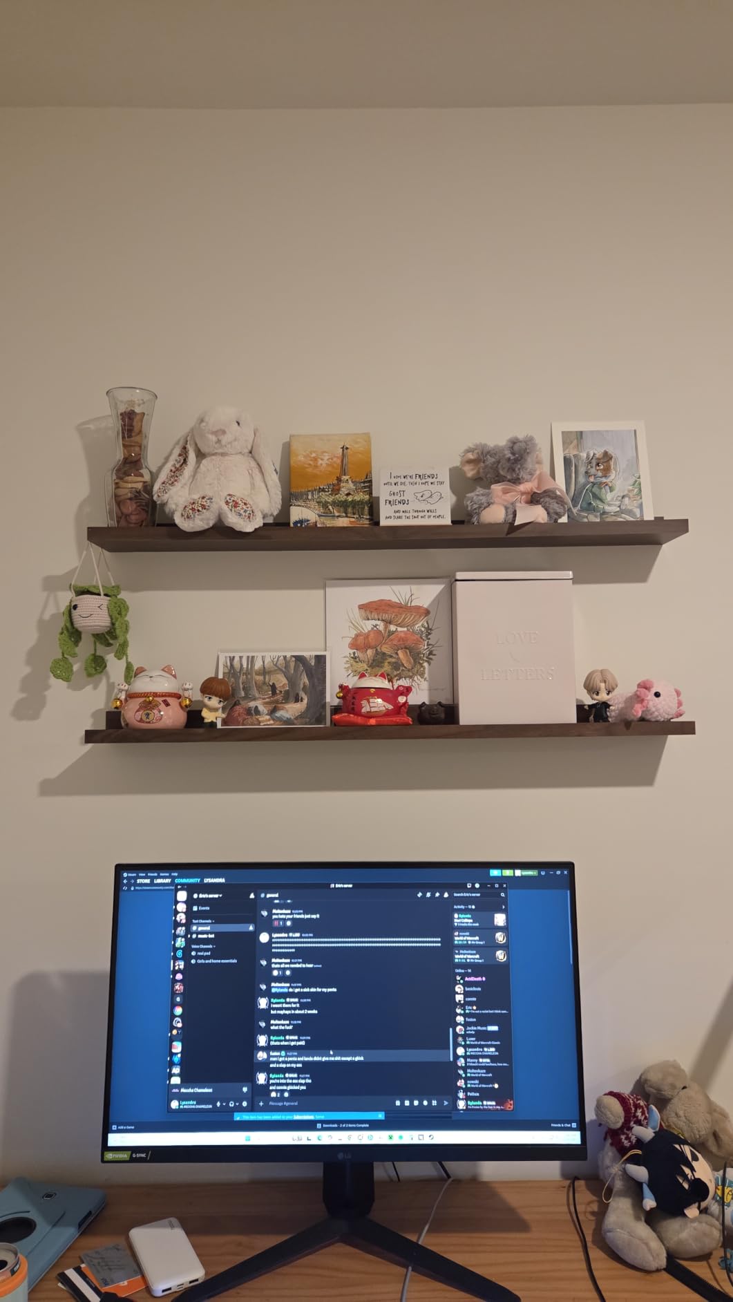 Picture Ledge Shelf, Floating Shelves for Wall, 48