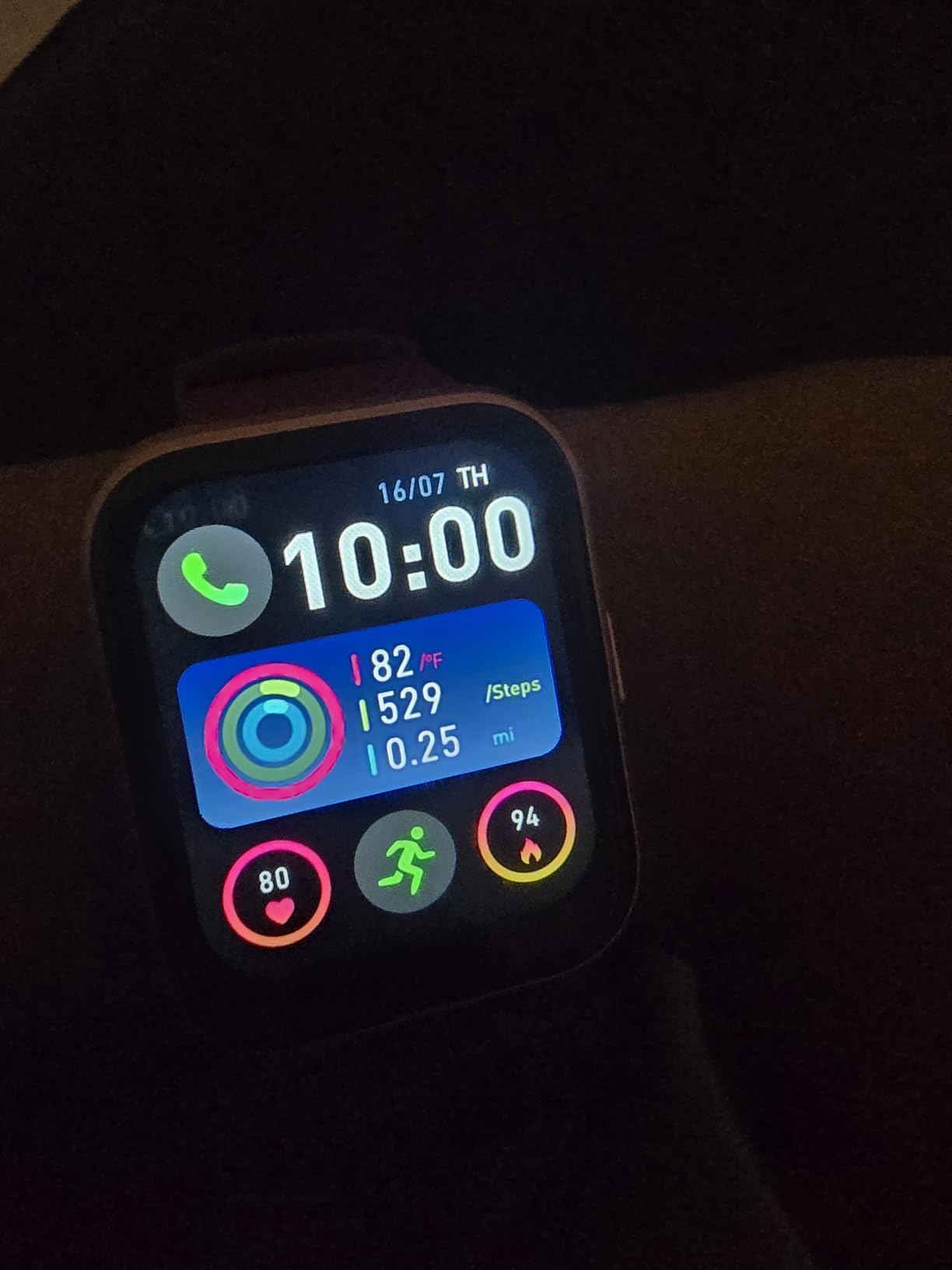 Smartwatch for Women/Men, Compatible with Android & iPhone, 1.8