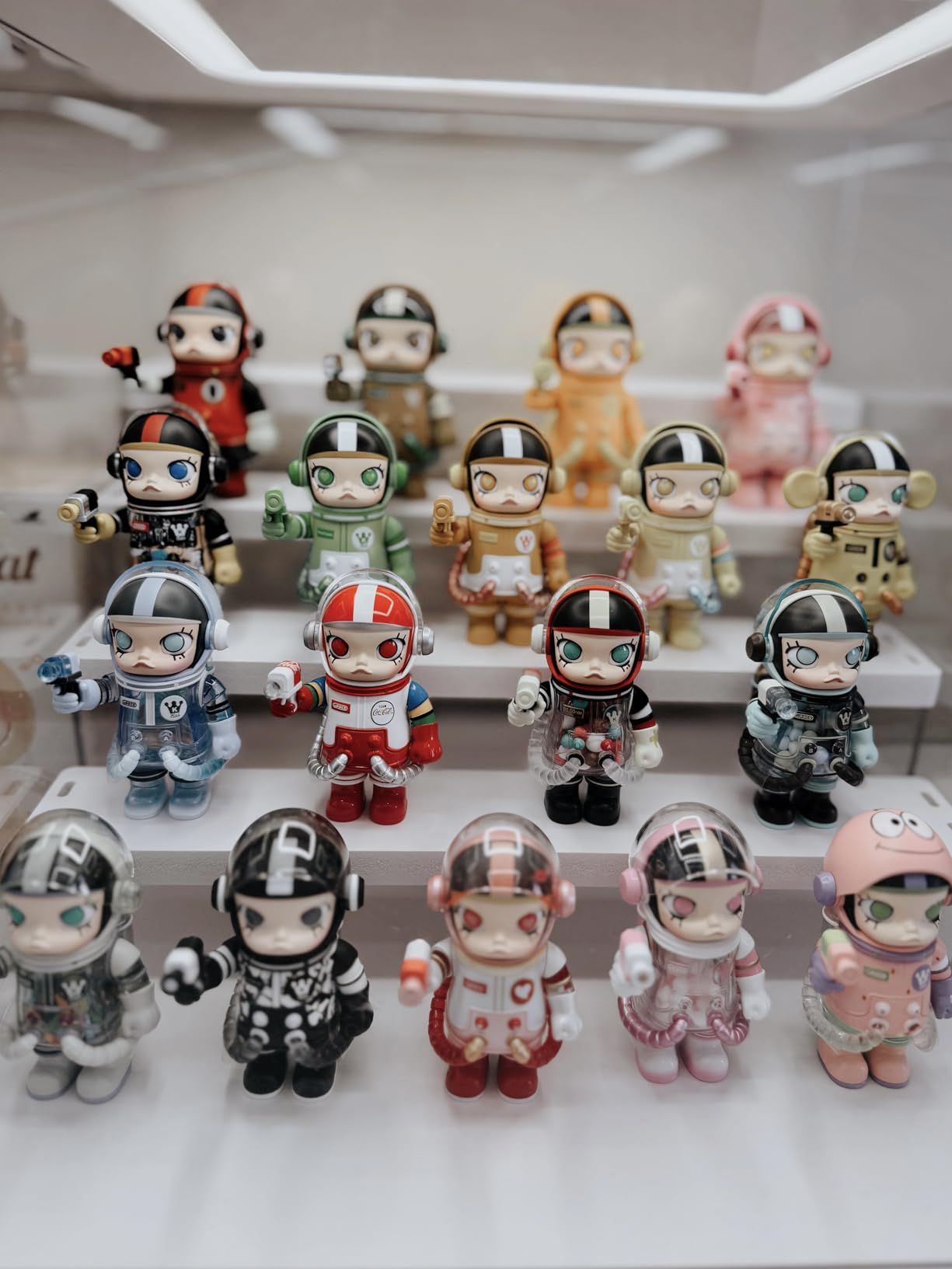 Clear Acrylic Display Case with LED Light for Figures Collectibles | 3 Tier Lighted Display Cases Assembly Box Dustproof Protection Showcase for Collectible Figurine (12.6x7x9in; 32x18x23cm) customer photo 2