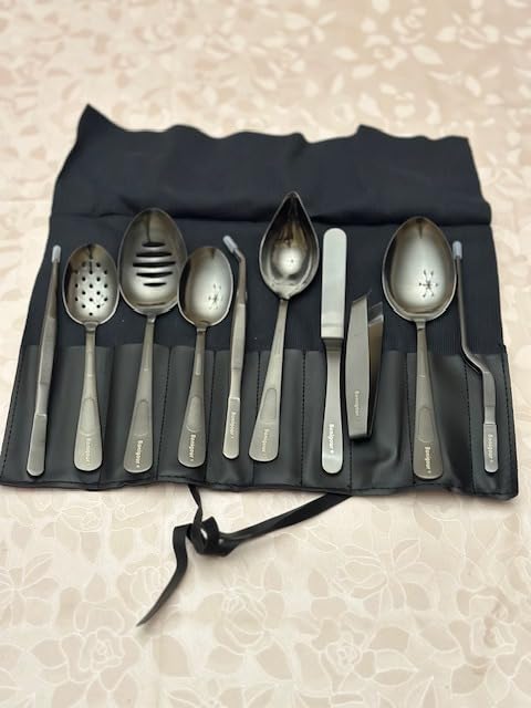 Plating Tools Culinary Set, 11 Piece Professional Chef Plating Tools Pro Kit, Stainless Steel, Black customer photo 1