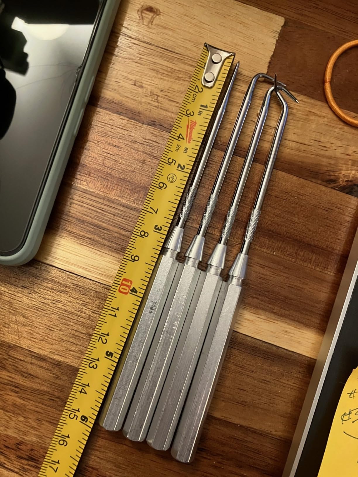ROTATION 4pc Precision Hook and Pick Set for Automotive, Aluminum Handle customer photo 1