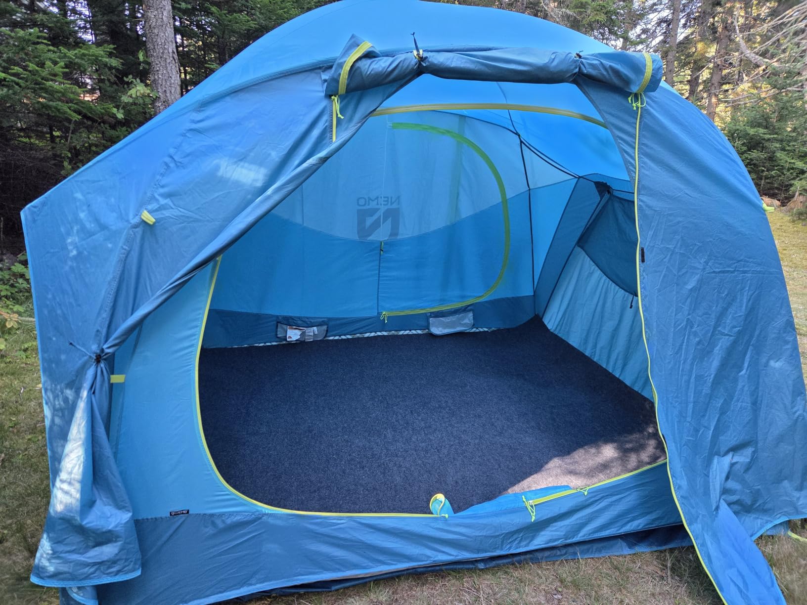 Drymate Tent Carpet Mat, Protective Waterproof Liner Keeps You Warm & Dry, Camping Floor Rug Accessory (60