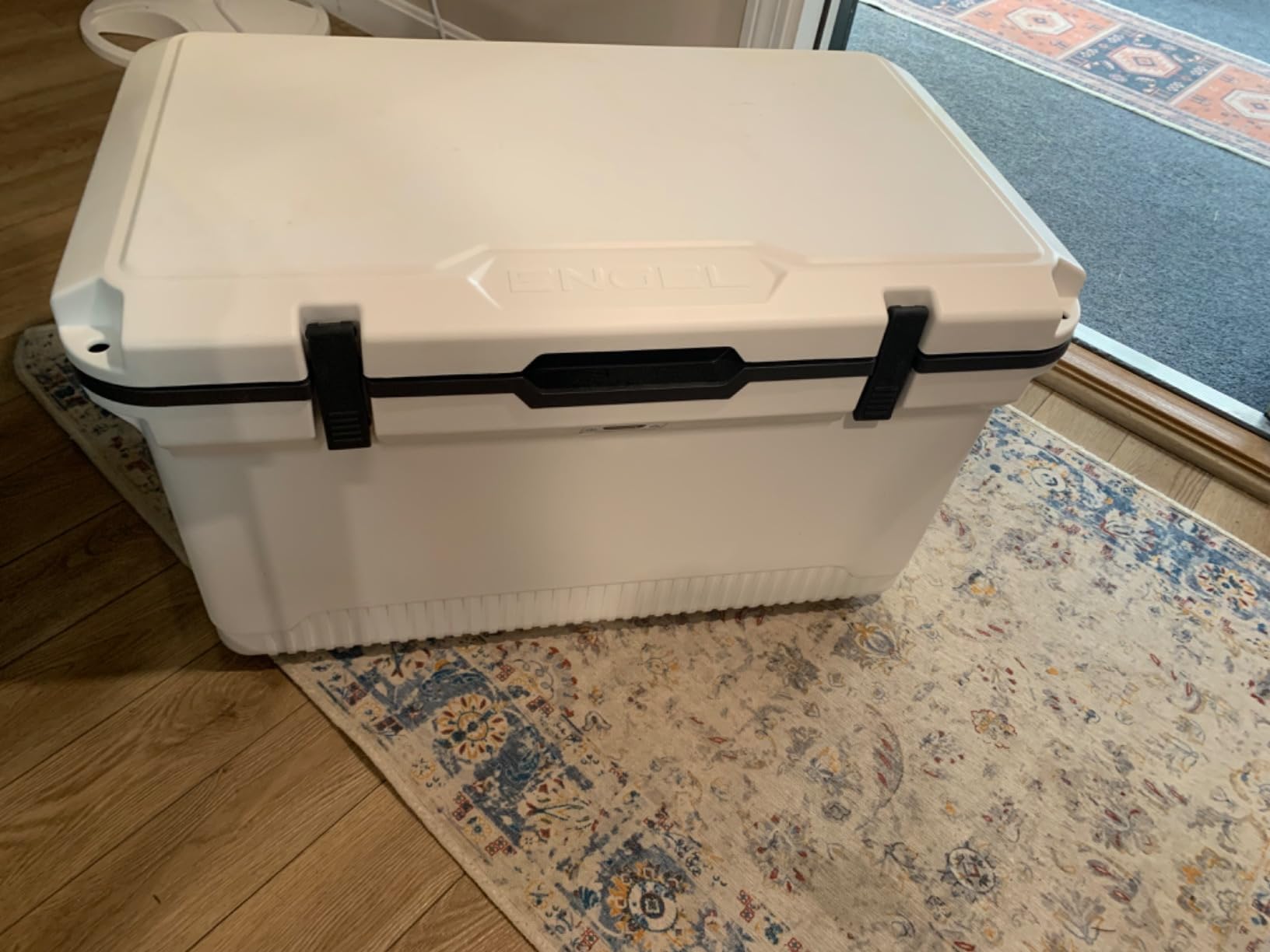 ENGEL 60 QT Ultra-Light Injection Molded Cooler - Ice Chest Keeps Ice up to 7 Days - Cooler Includes Wire Basket, Divider and Built-in Bottle Opener customer photo 1