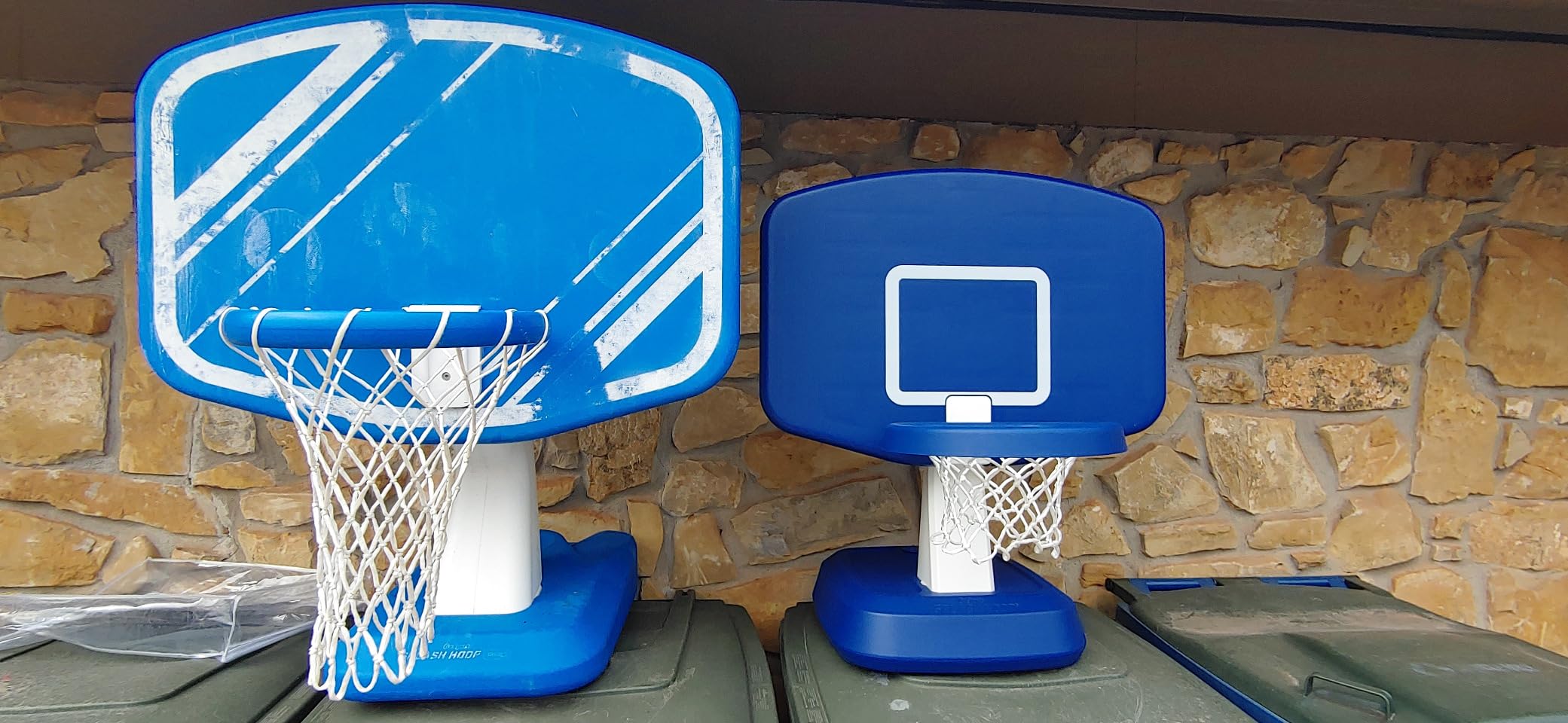 GoSports Splash Hoop Classic Swimming Pool Basketball Game - Blue customer photo 1