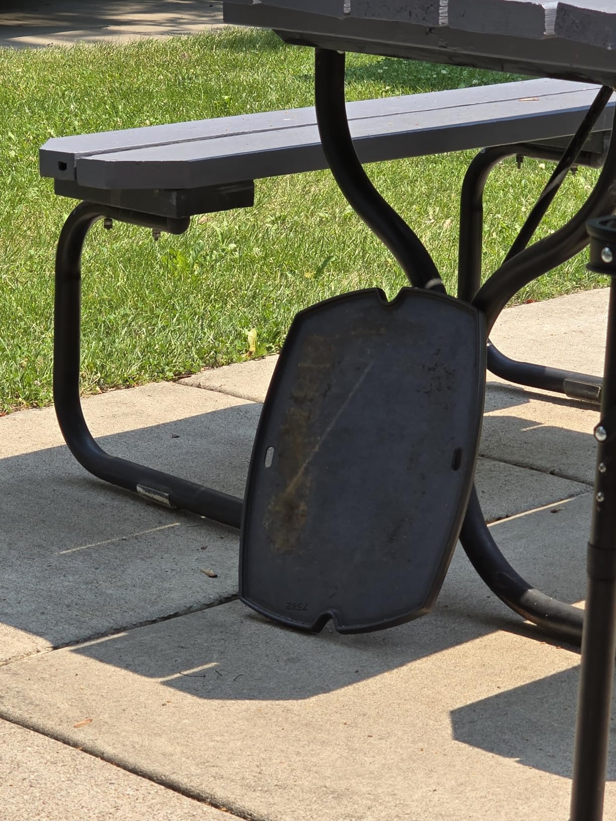 7582 Griddle Insert for Weber Q Griddle Parts Q1200 Q1000 Q1400 Q100 Q120 Q140 Grill Replacement 65810 7644 65465 Weber Baby Q Accessories, Cast Iron customer photo 1