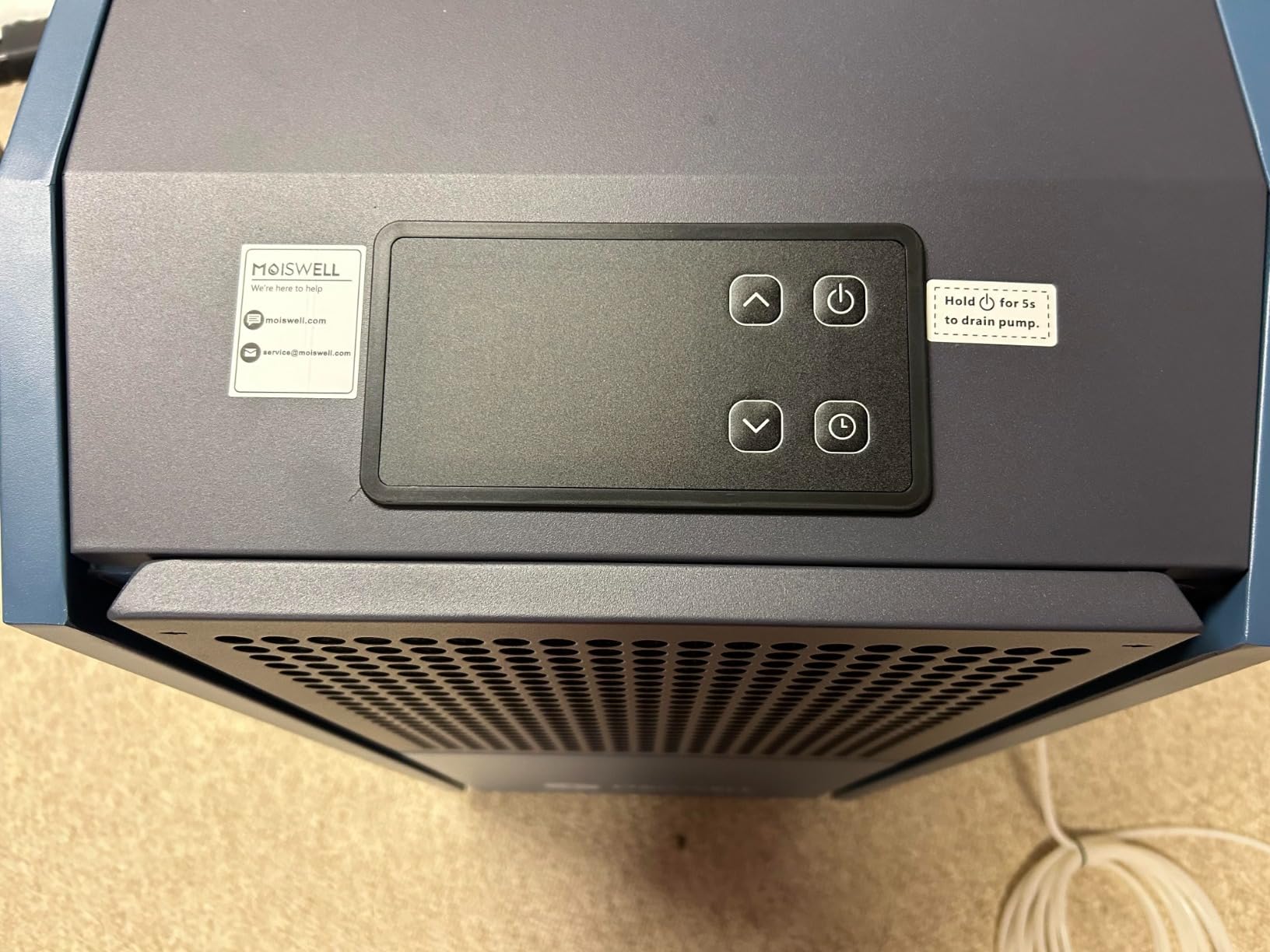 190 Pints Commercial Dehumidifier with Pump Heavy Duty for Basement | Timer | Industrial Portable Dehumidifier for Large Space Warehouse Grow Room | Water Damage Restoration | Auto Defrost | Drain Hose customer photo 1