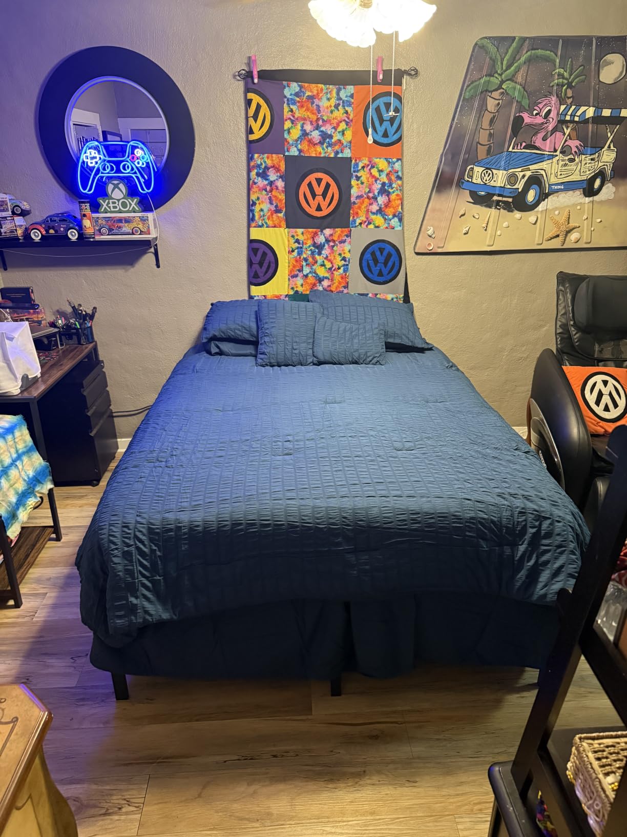 HLIPHA Metal Platform Bed Frame 14 Inch Tall, No Box Spring Needed, Full Size Bed with Heavy Duty Strong Support Slats, Easy to Assemble, Black customer photo 1