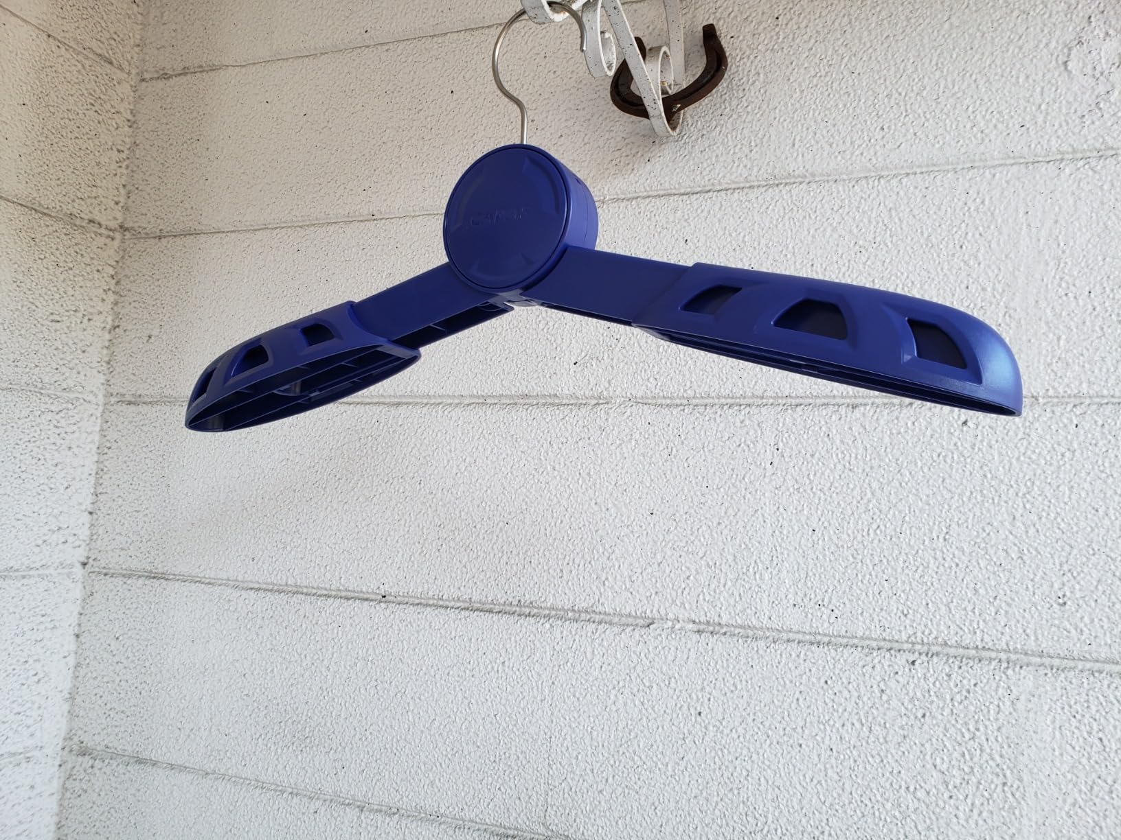 CAPAS Travel Wetsuit Hanger for Drying with Adjustable Foldable Strong Arms | For Adult and Kids Heavy Duty Hangers for Shorty Full Wetsuit Triathlon Scuba Diving BCD Suits Hanging customer photo 2