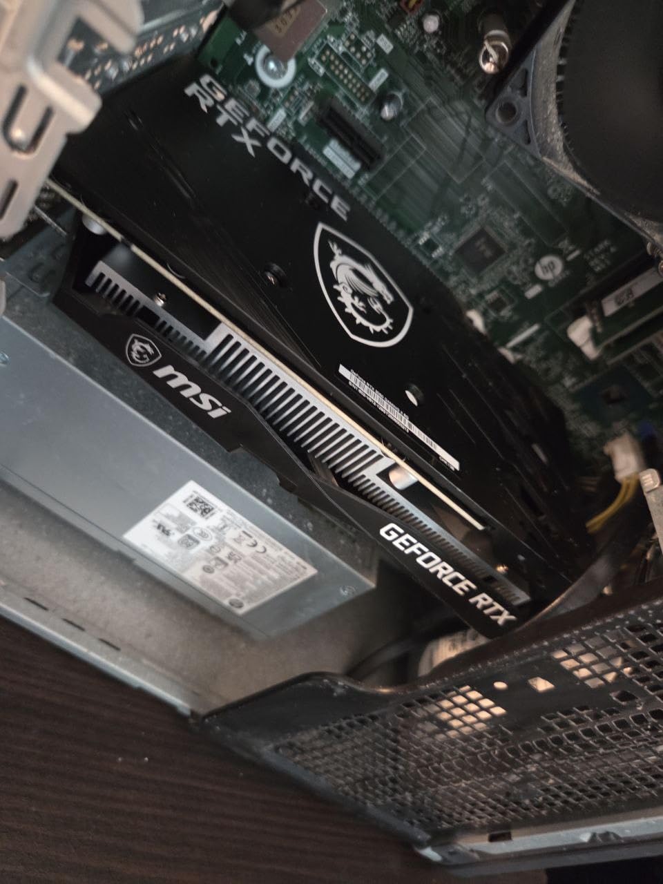 MSI Gaming GeForce RTX 3050, Desktop, 6G Graphics Card (Nvidia, 96-Bit, Boost Clock: 1507 MHz, 6GB GDDR6 14 Gbps, HDMI/DP, Ampere Architecture) customer photo 2