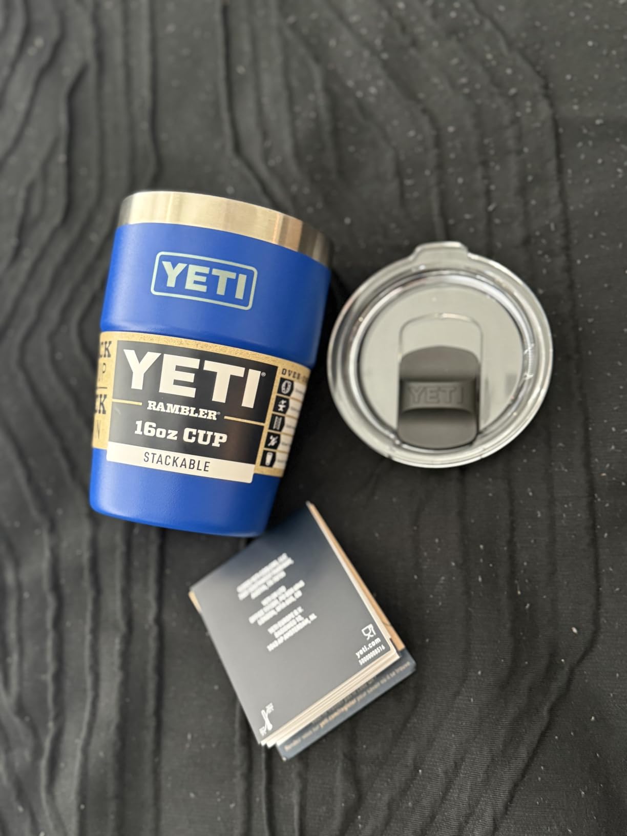 YETI Rambler 16 oz Stackable Tumbler, Vacuum Insulated, Stainless Steel with MagSlider Lid customer photo 1