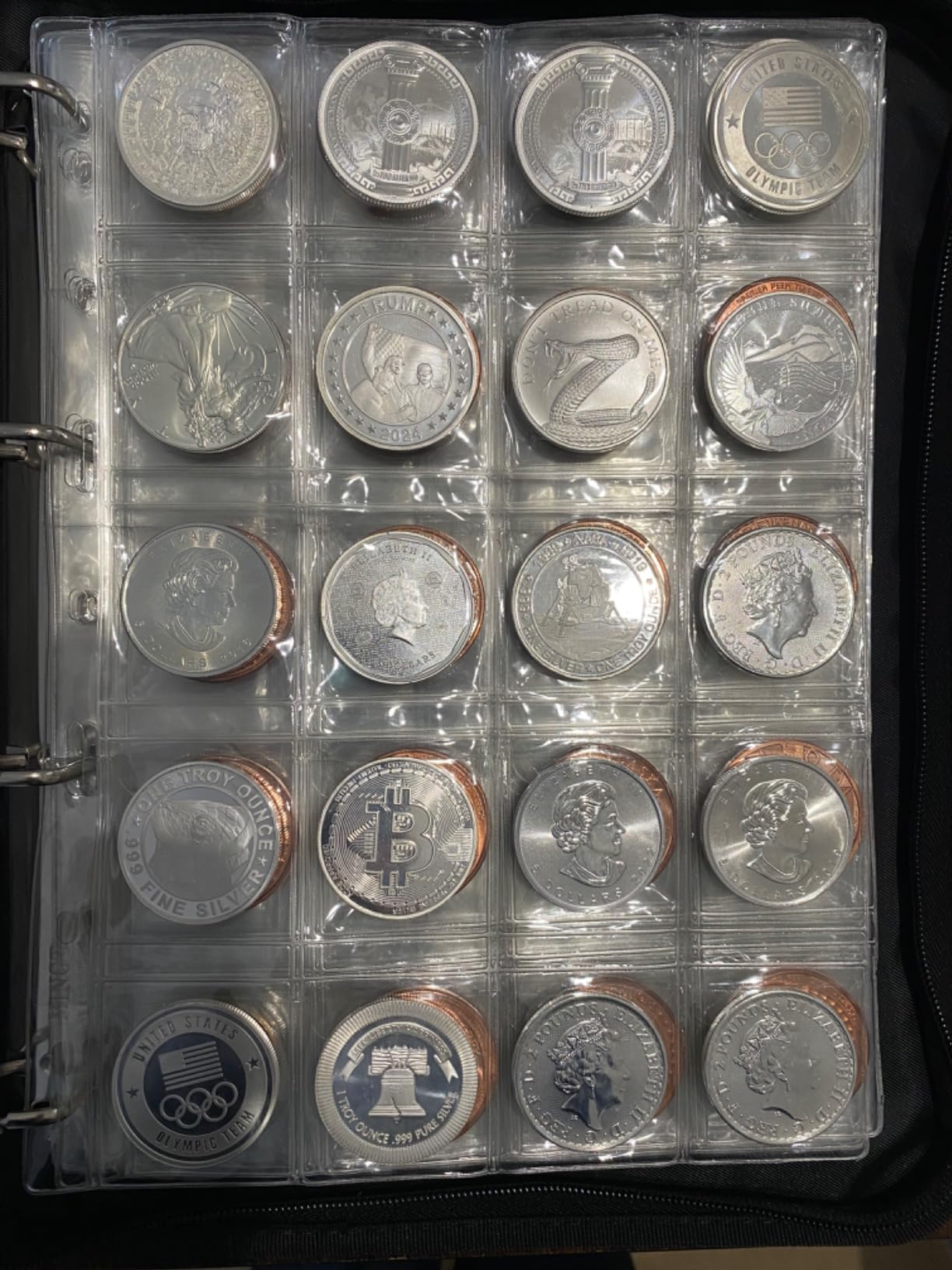 400-Pocket Fireproof Coin Collection Book & 36 Paper Money Organizer Binder | Coin Collection Album Holder customer photo 2