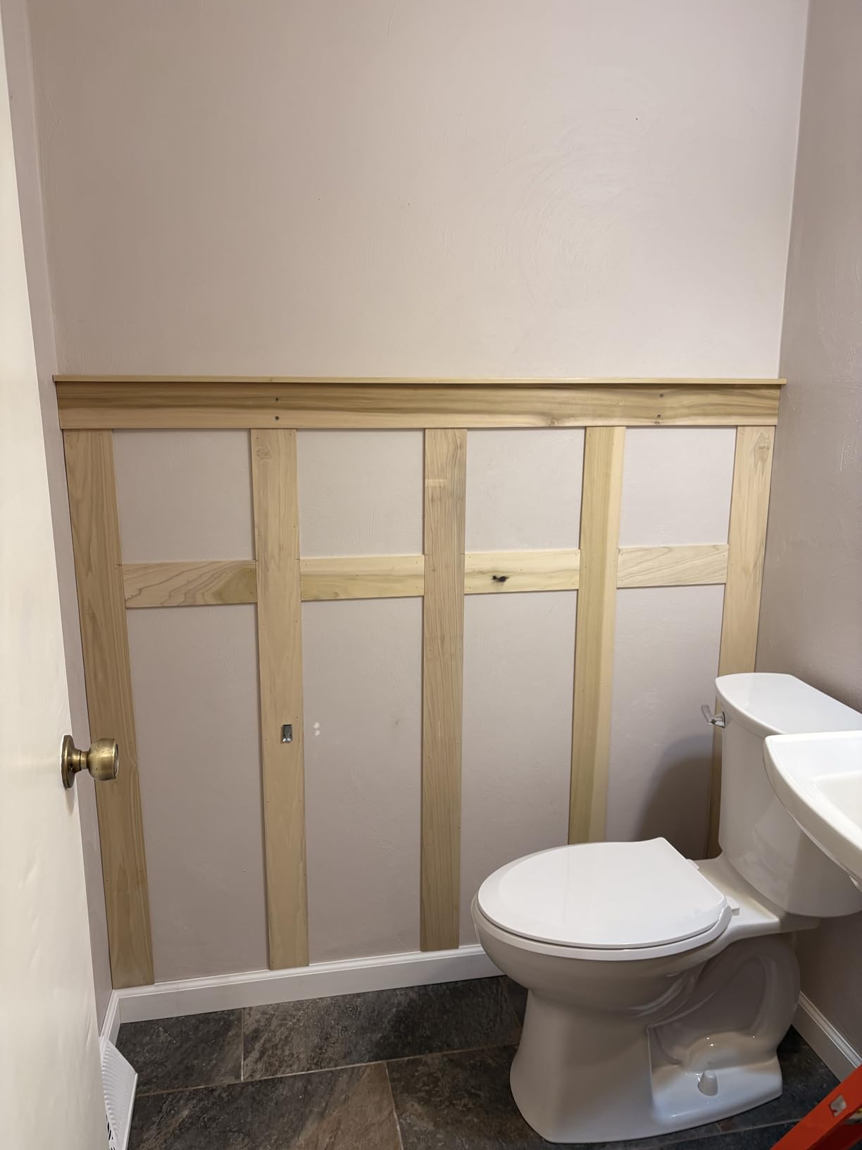 Real Wood Board and Batten Wainscoting Kit, Easy Installation, Real American Hardwood, The Millwork Outlet customer photo 1