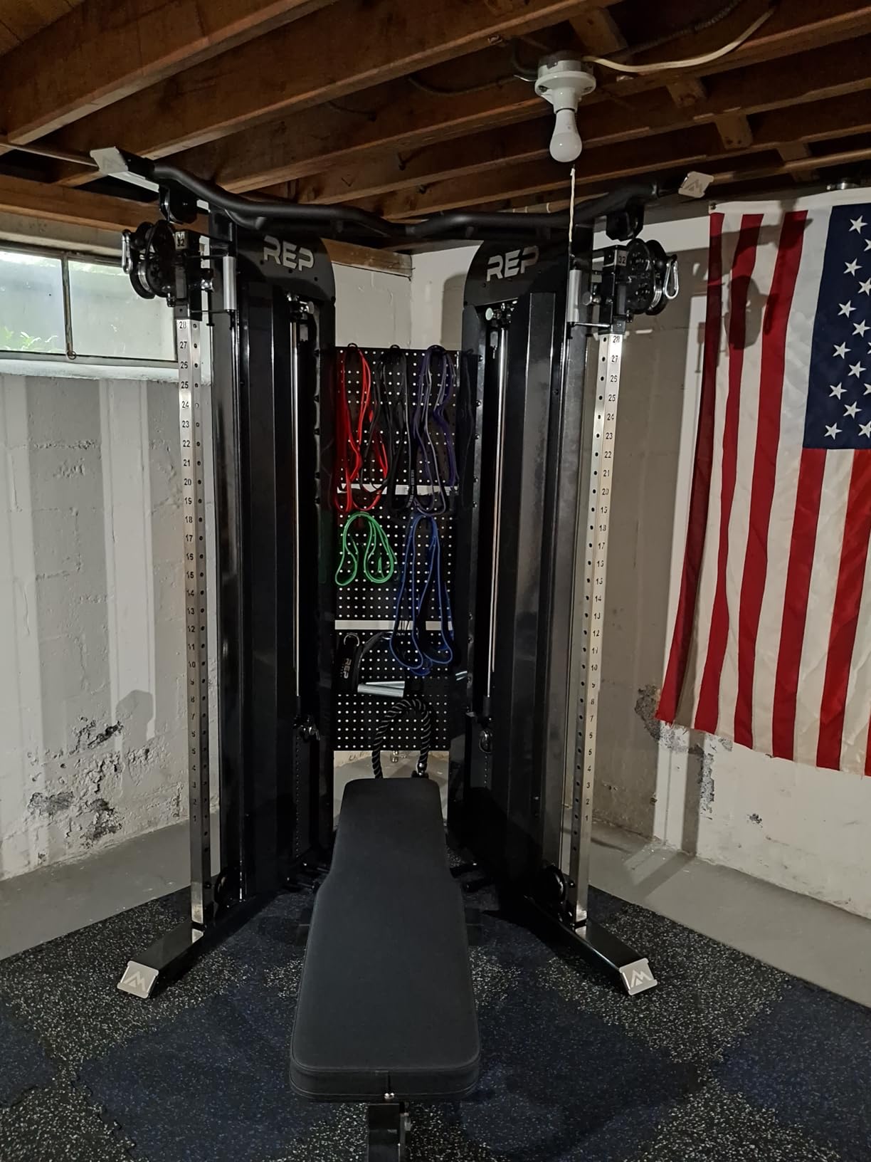 REP Fitness Arcadia Functional Trainer- All in one Functional Trainer and Cable Machine for Home and Garage Gym!- Optional Weight Stack Upgrades and Attachment Packages customer photo 2