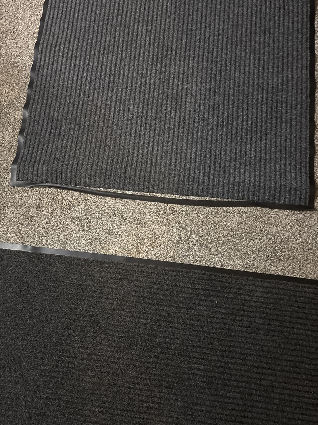 MaxMat Extra Large Commercial Floor Mat, 3 x 5 Feet Heavy Duty Commercial Door Mat, Waterproof, Low-Profile, Easy to Clean, Rubber Backing Entry Mudroom Rug (Charcoal Grey) customer photo 2