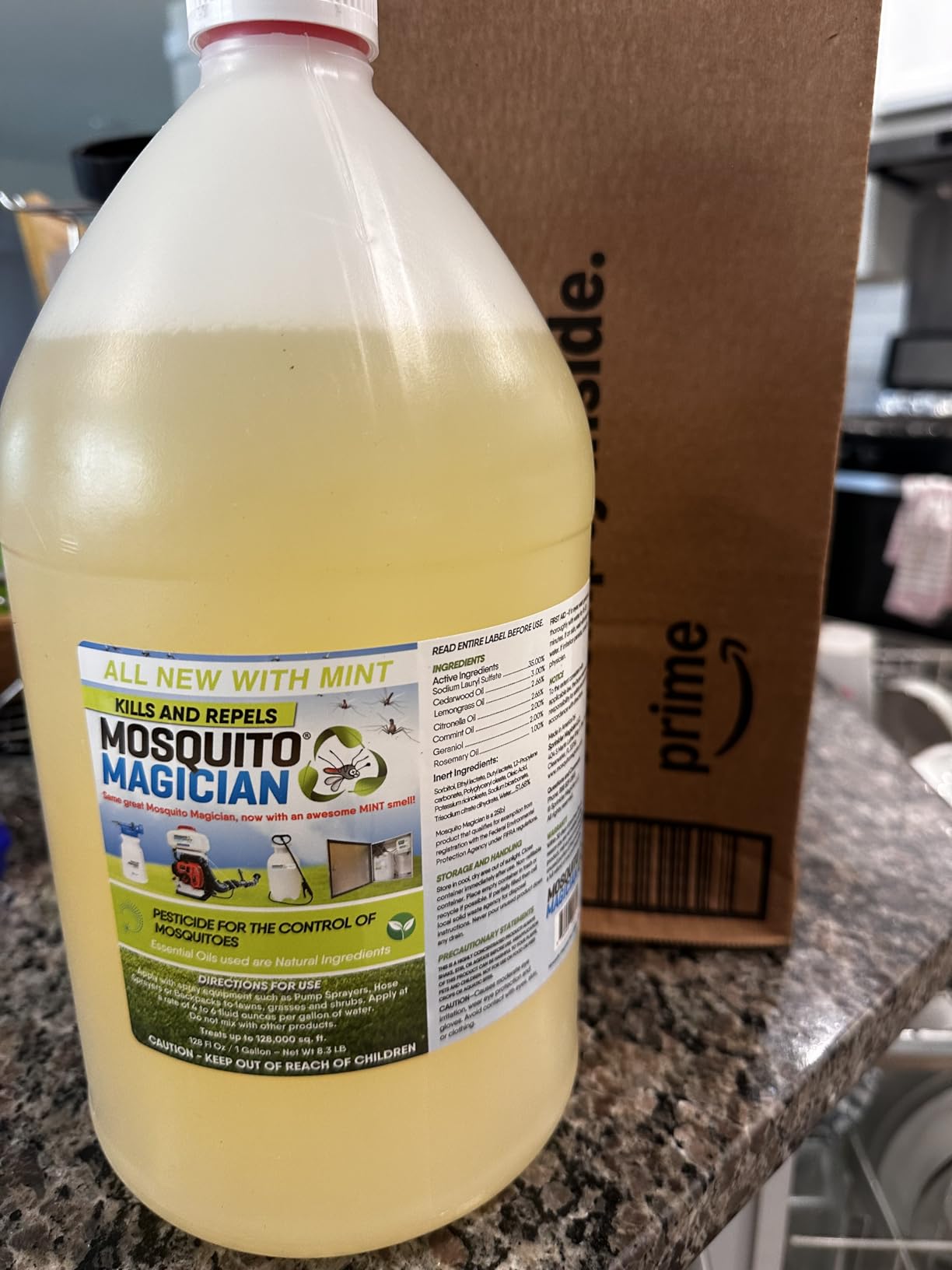 Mosquito Magician Liquid Concentrate - 1 Gallon, Original Scent customer photo 1