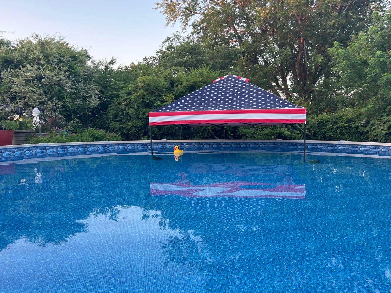 CROWN SHADES 10x10 Pop Up Canopy Tent, Outdoor Canopy, White customer photo 2