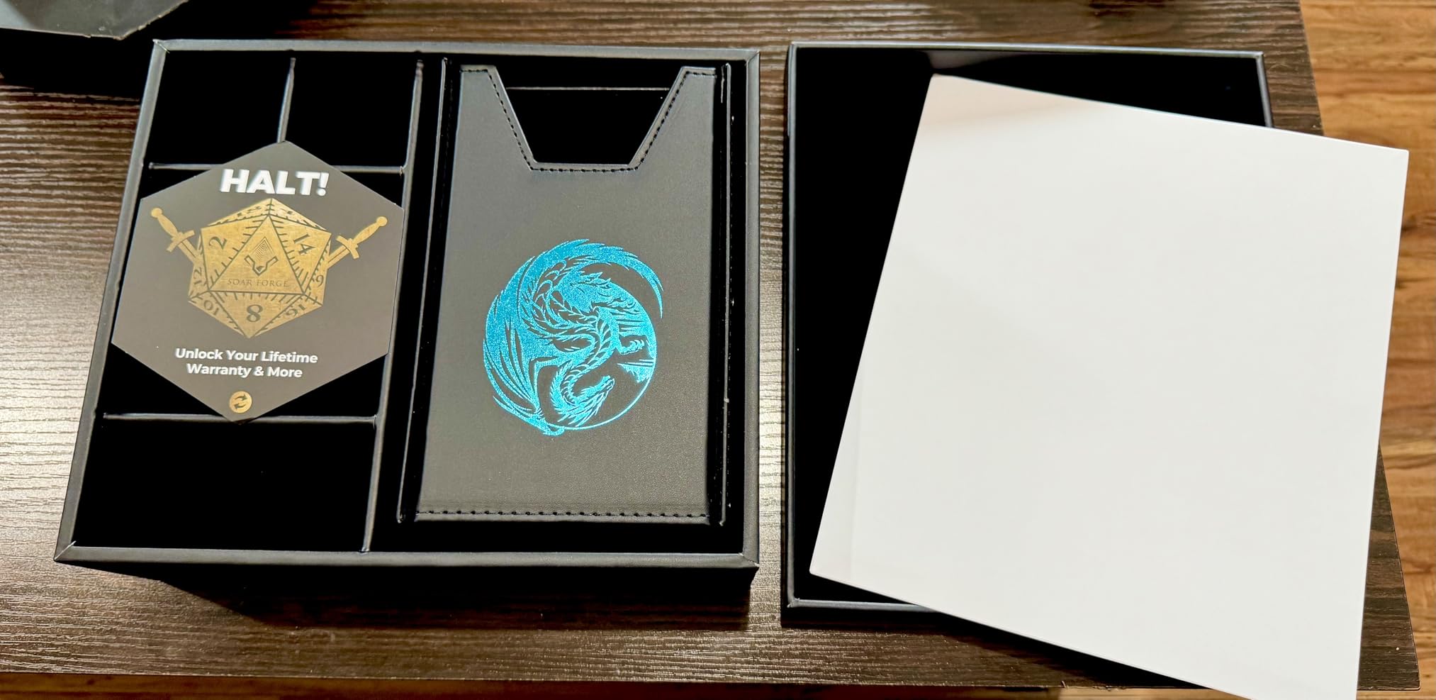 All-in-One Game Roamer - Dice Tray & Tower for DND and RPG | All-in-One Tray & Large Dice Tower for Random Rolls - Stores Sets, Mini's and More Compatible with D&D Gift Accessories customer photo 2