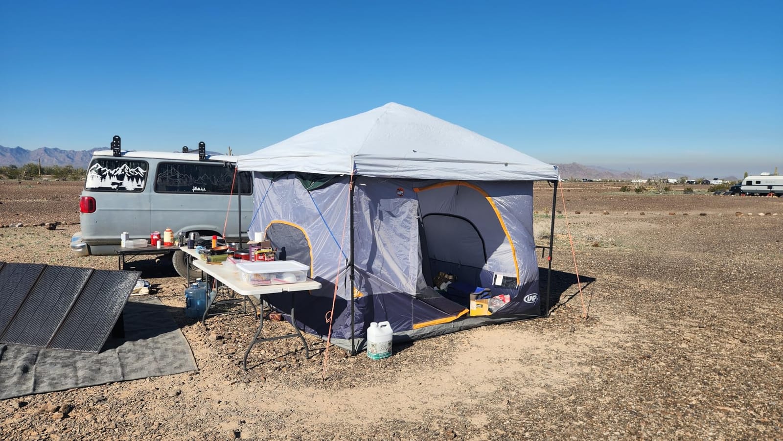 UNP Cube Tent for Camping, 10x10 Pop Up Canopy Attachment customer photo 1