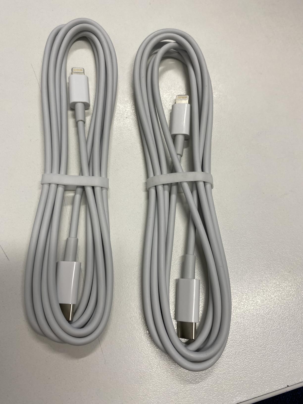 APFEN USB C to Lightning Cable 2Pack 6FT MFi Certified, White customer photo 1