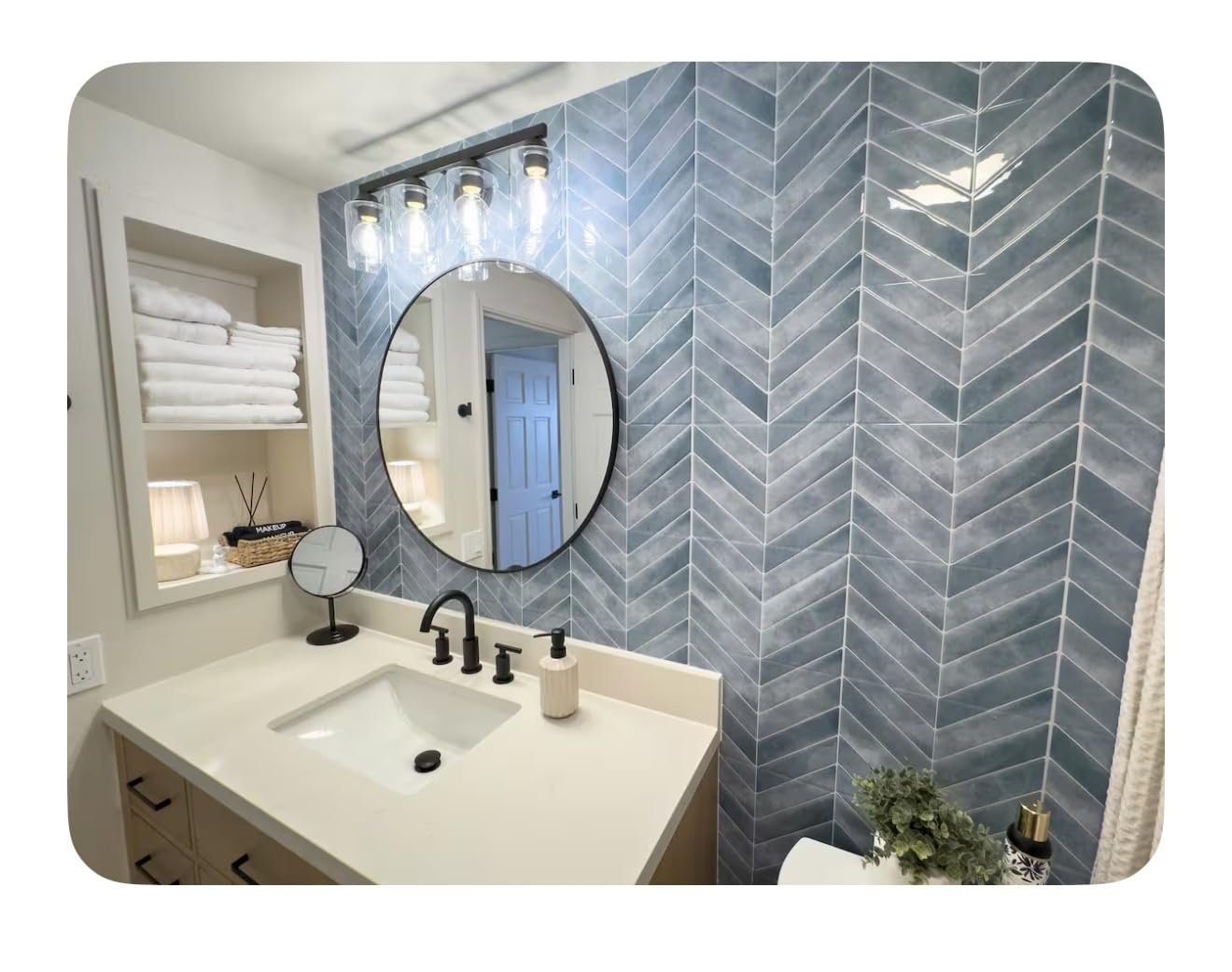 Smart Tiles Peel and Stick Backsplash - 5 Sheets of 11.43