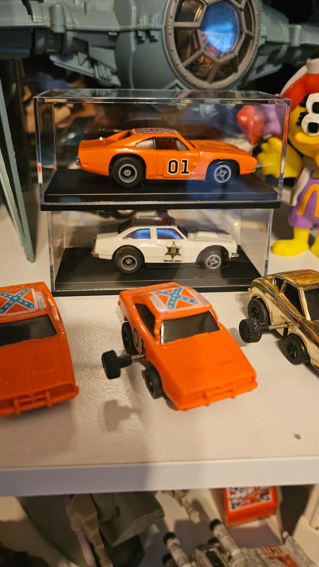4 Pcs 1/64 Display Case Acrylic Model Cars Display Case 4.17 x 1.81 x 1.81 Inches Clear Plastic Vehicles Toy Cars Storage Collectors customer photo 1