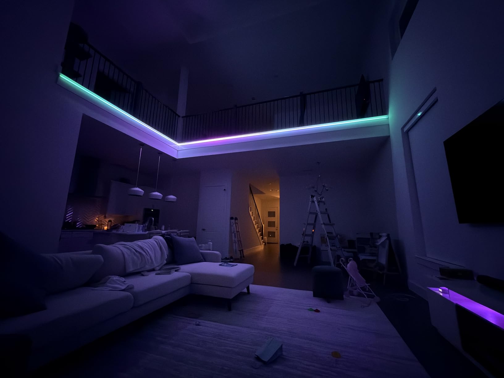Govee RGBWWIC LED Strip Light 2 Pro 6.56ft, Smart Control, APP, WiFi | Work with Alexa, Google Assistant, Segmented DIY Multi-Color LED Strip Lights for Bedroom, Cabinet, Home Decor customer photo 1