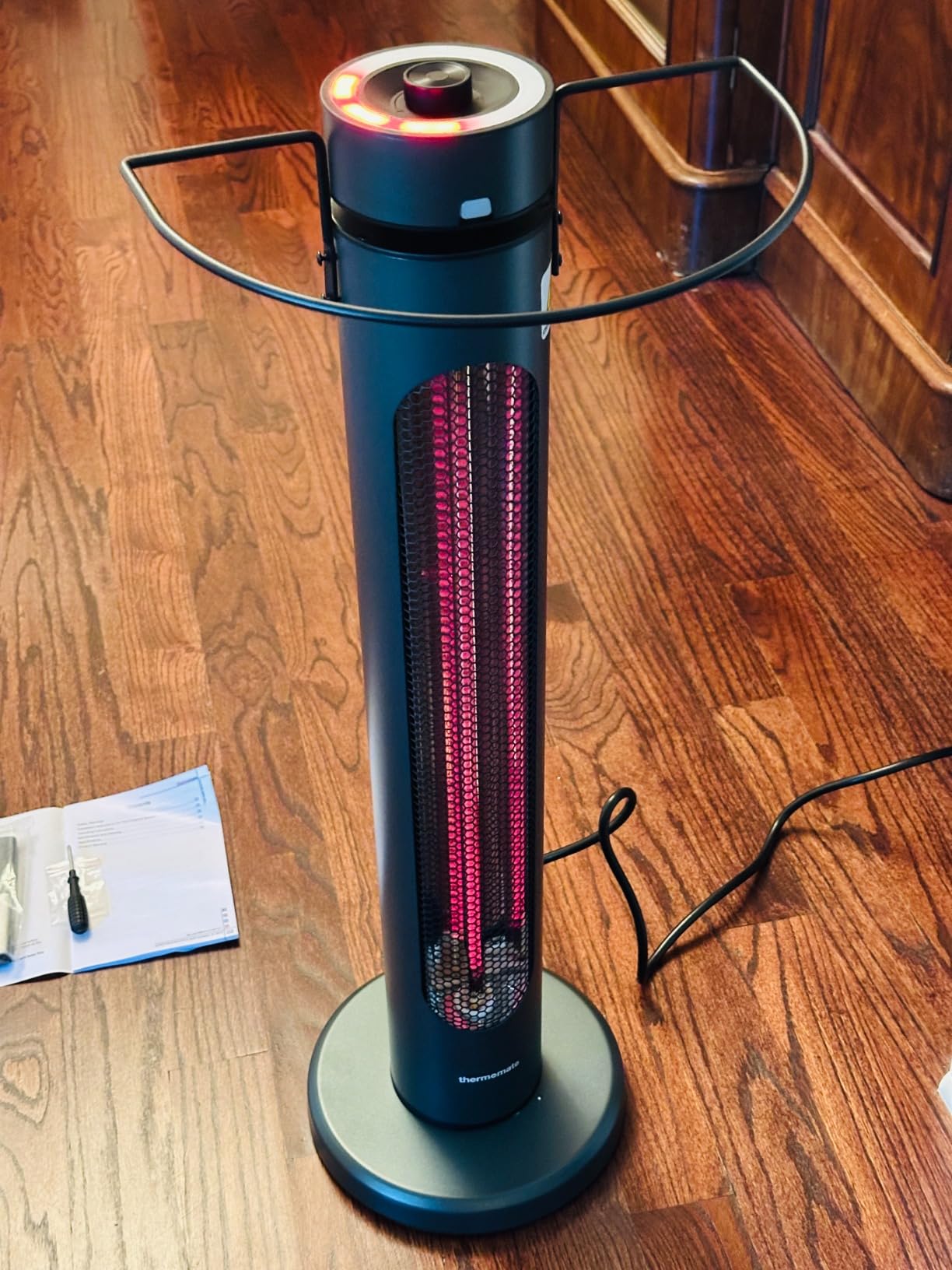 ThermoMate Outdoor Indoor Electric Patio Heater, 1500W 38.5