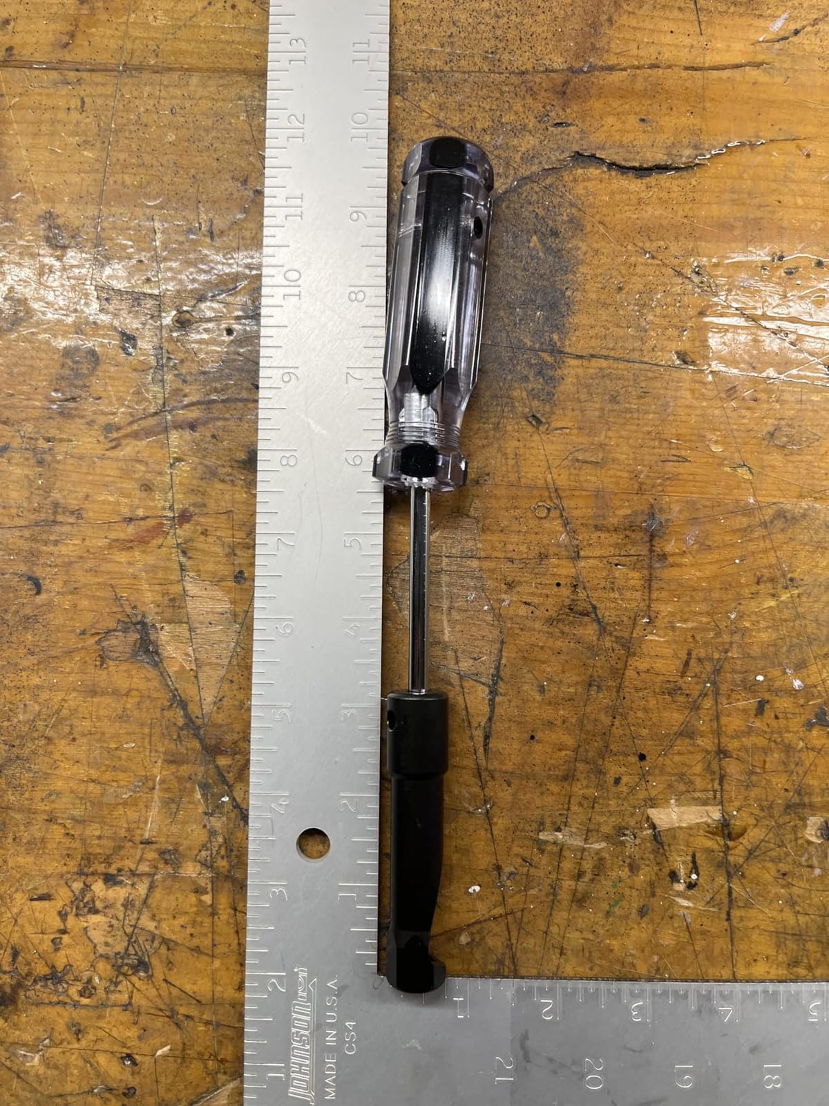 Valve Adjustment Tool for 10mm Jam Nut,with Angled Feeler Gauge, Slotted Valve Adjusting Stud,Valve Lash Adjustment Tool for Honda,Toyota,Nissan and Other Japanese Car Engines customer photo 2