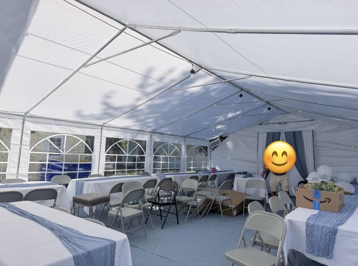 Quictent 13x26 Heavy Duty Party Tent Outdoor Canopy with Storage Bags customer photo 1