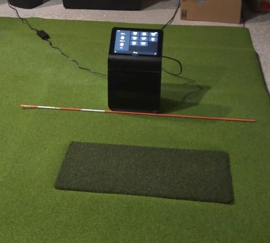 The Indoor Golf Shop SIGPRO Hitting Strips - Professional-Grade, Replaceable Golf Hitting Mat - Realistic Hitting Surface - Replaceable with SIGPRO - Joint-Friendly customer photo 1