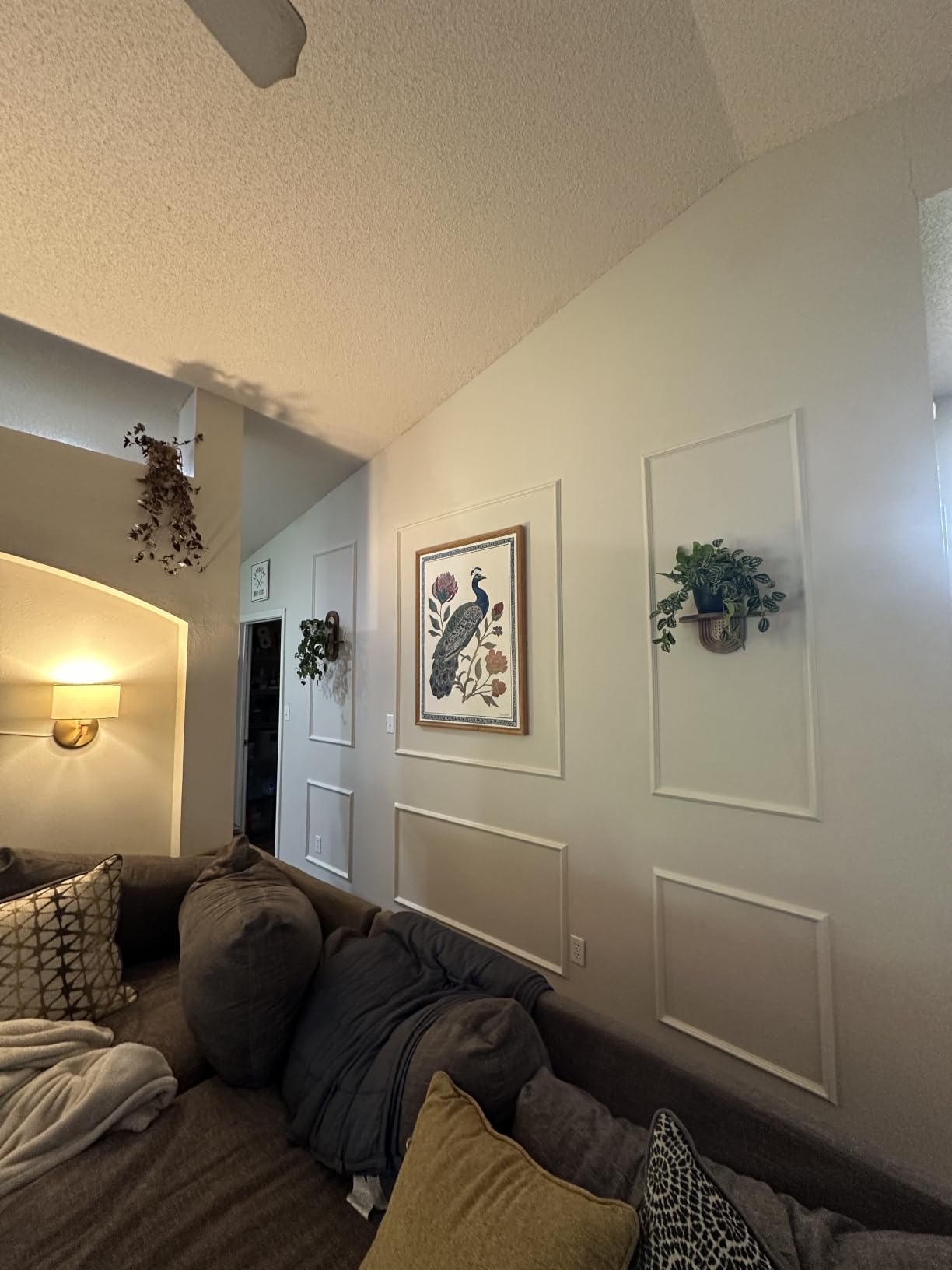 Art3d Pre-Cut Wall Molding Set, Ready-to-Assemble Panels, 3 Top 3 Bottom customer photo 2