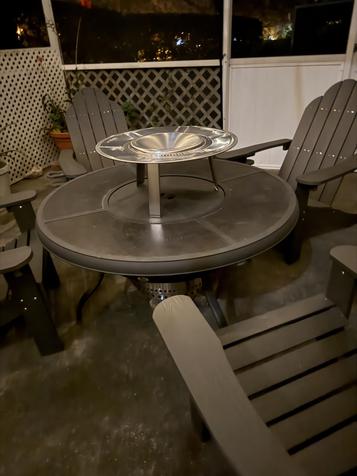 Fire Pit Heat Deflector for Solo Stove Bonfire 19.5