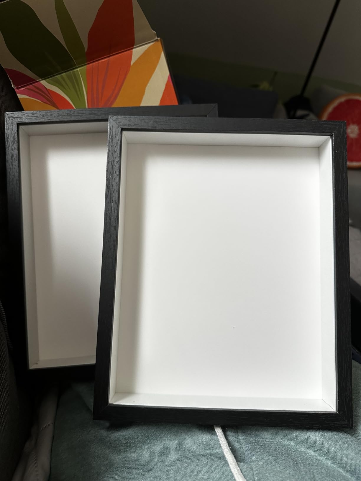 KRAFTSTORIES DIY Moss Wall Art Kit with 2 Black Frames | Preserved Moss | No Maintenance Required | Craft Activity for Adults | Moss Wall Home Decor | Make Your Own Moss Art (Set of 2 Black Frames) customer photo 1
