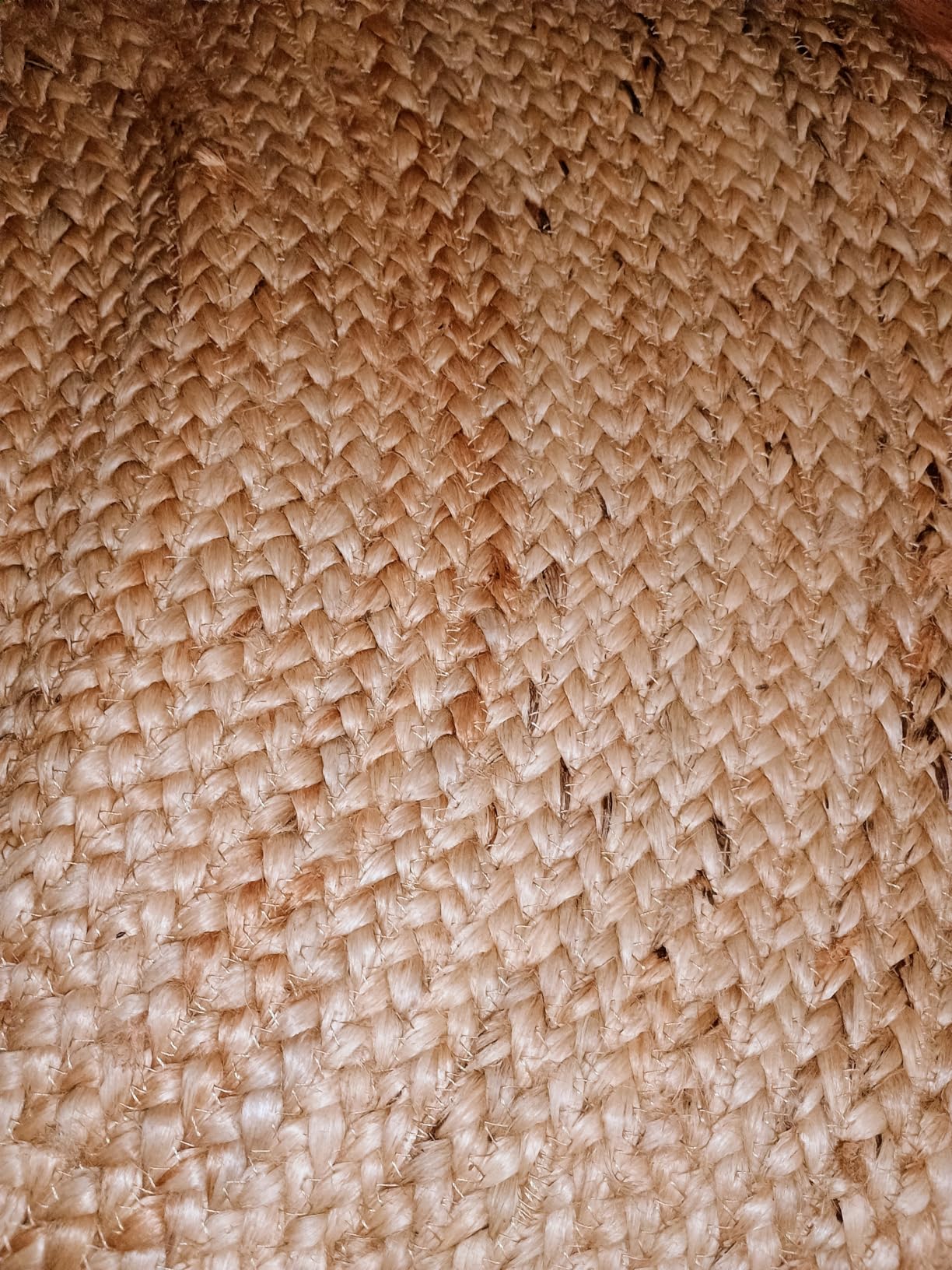 5x8 ft Handwoven 100% Natural Jute Area Rug, Reversible - Dense Weave, Thick & Durable, Artisan Crafted, Eco-Friendly customer photo 2